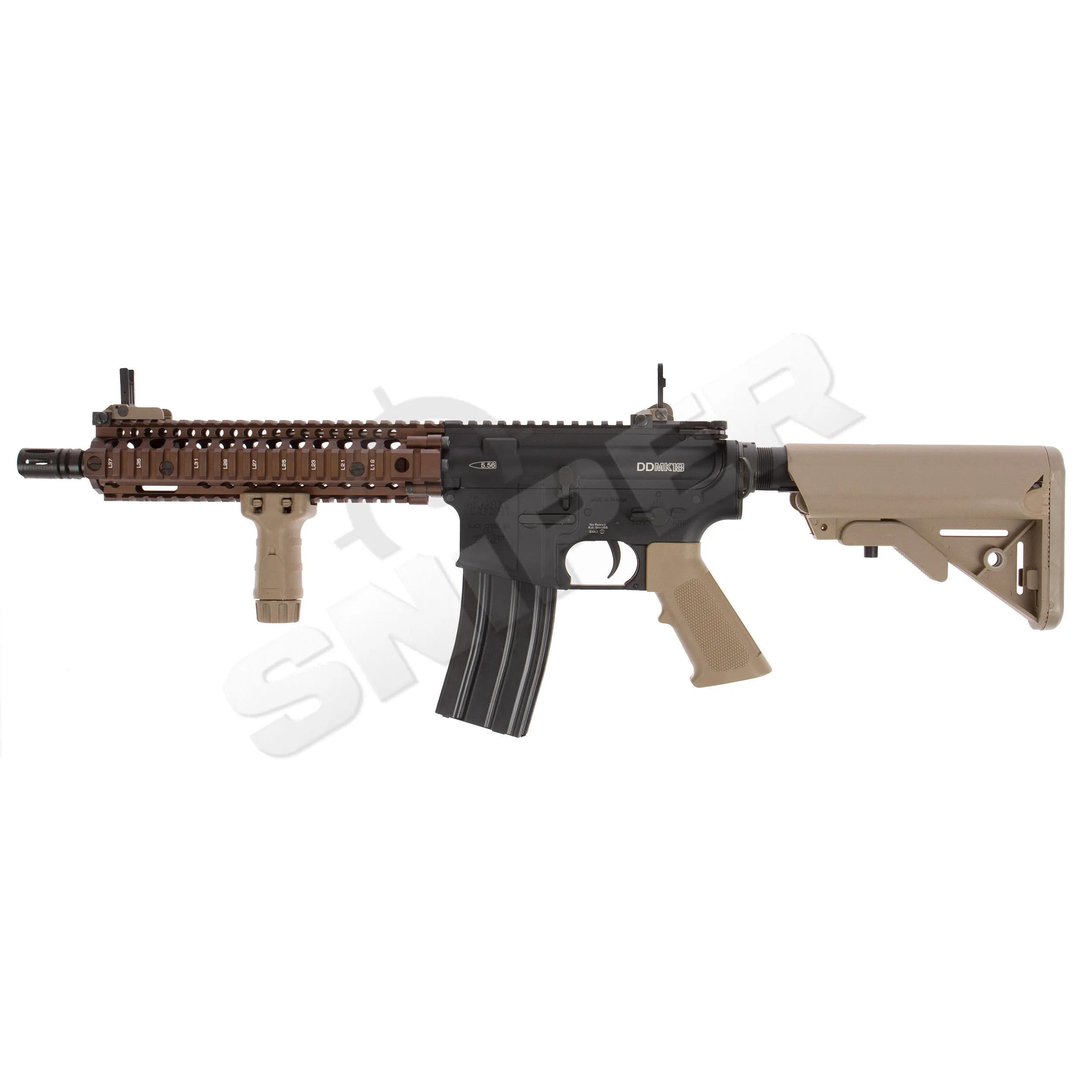 Daniel Defense MK18 TBS Dualtone, (S)AEG Daniel Defense MK18 Hellfire Dualtone, (S)AEG