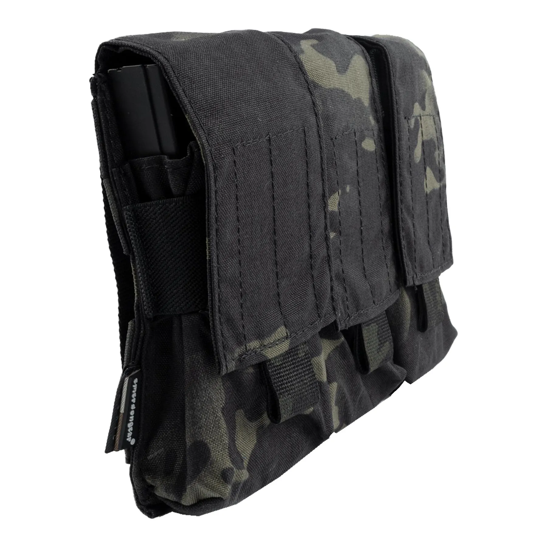 Triple Magazin Pouch M4, Multicam Black