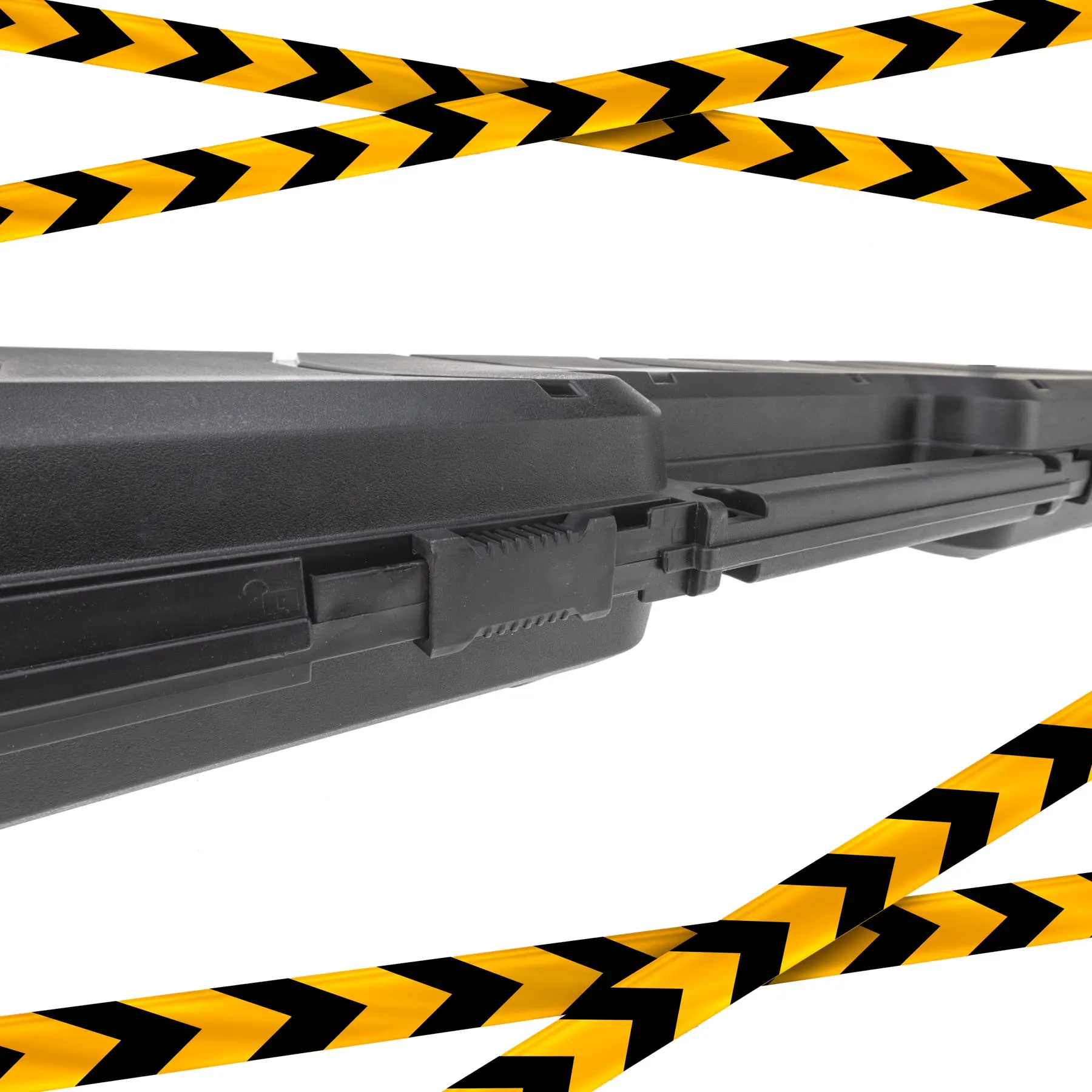 B-Ware Reapo Wavefoam Waffenkoffer 100x35cm, Black