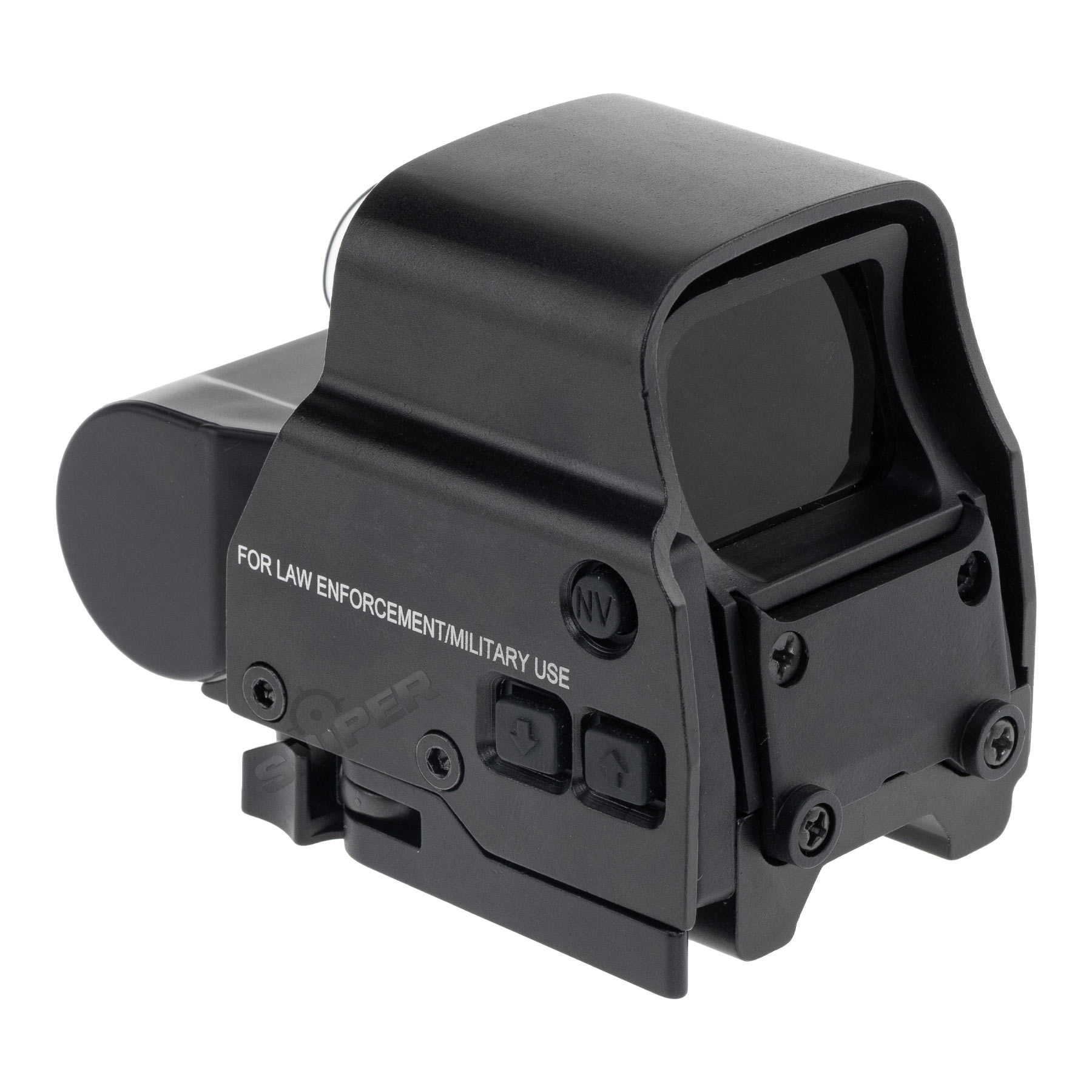 Reapo R558 Holo Red Dot VIsier w/ 3x Magnifier, Black