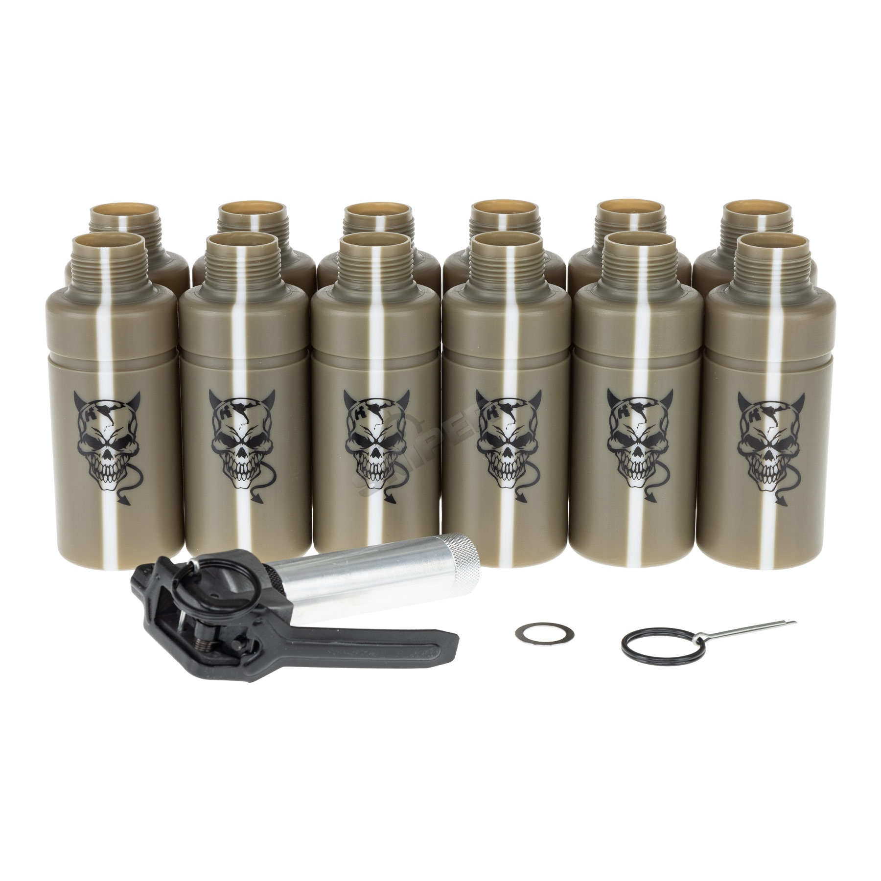 Hakkotsu Thunder B Devil Grenade Set, 12er Pack