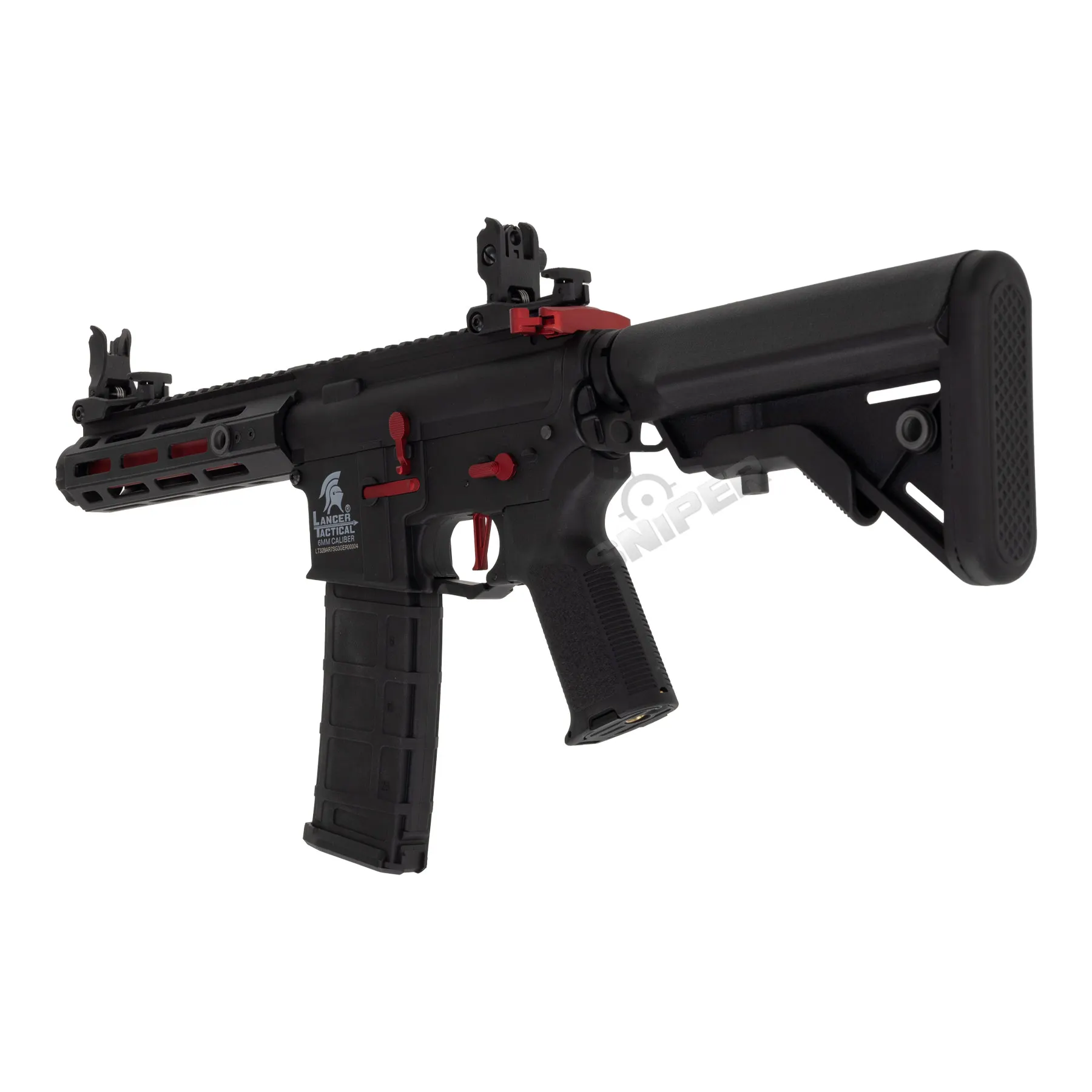 Einsteiger Set #4 - Lancer LT-34 Hellion w/ Nebula ETU (S)AEG, Black/Red