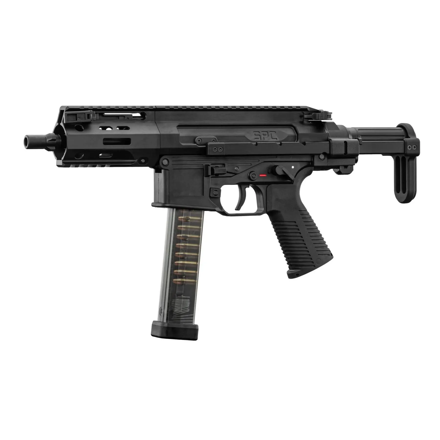 Maruyama SPC-9 Pro PDW Submachine GBB Gun, Black