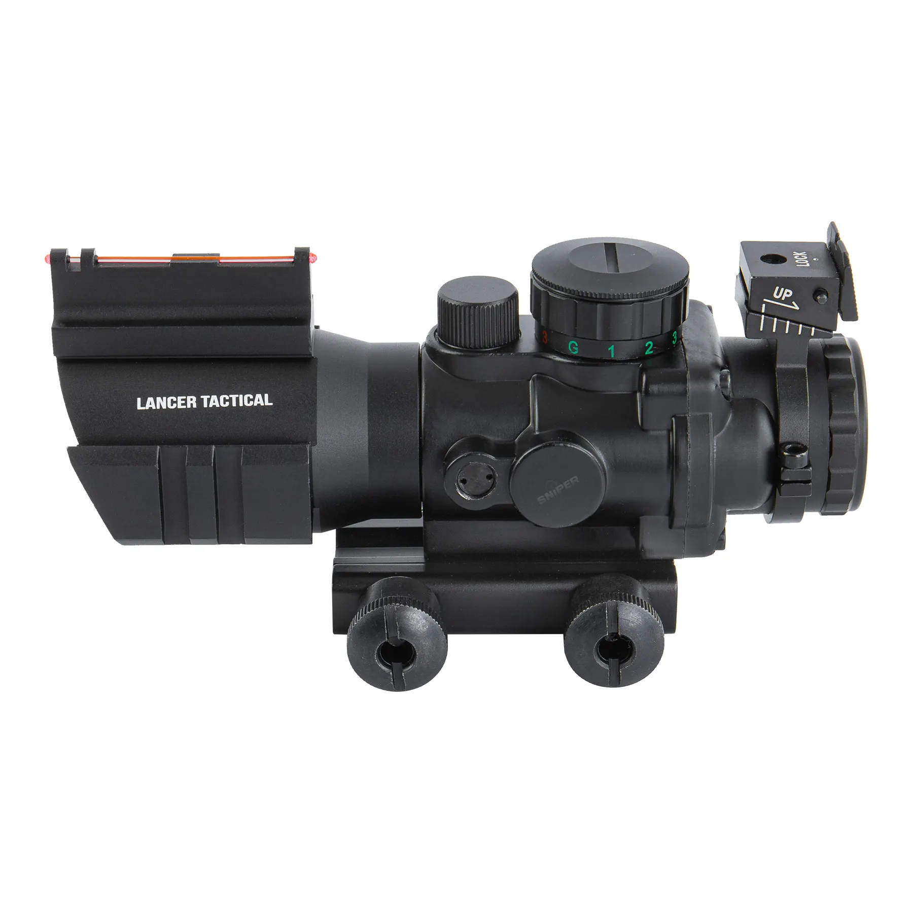 4x32 Multi-Color Scope, Black 4x32 Multi-Color Scope, Black
