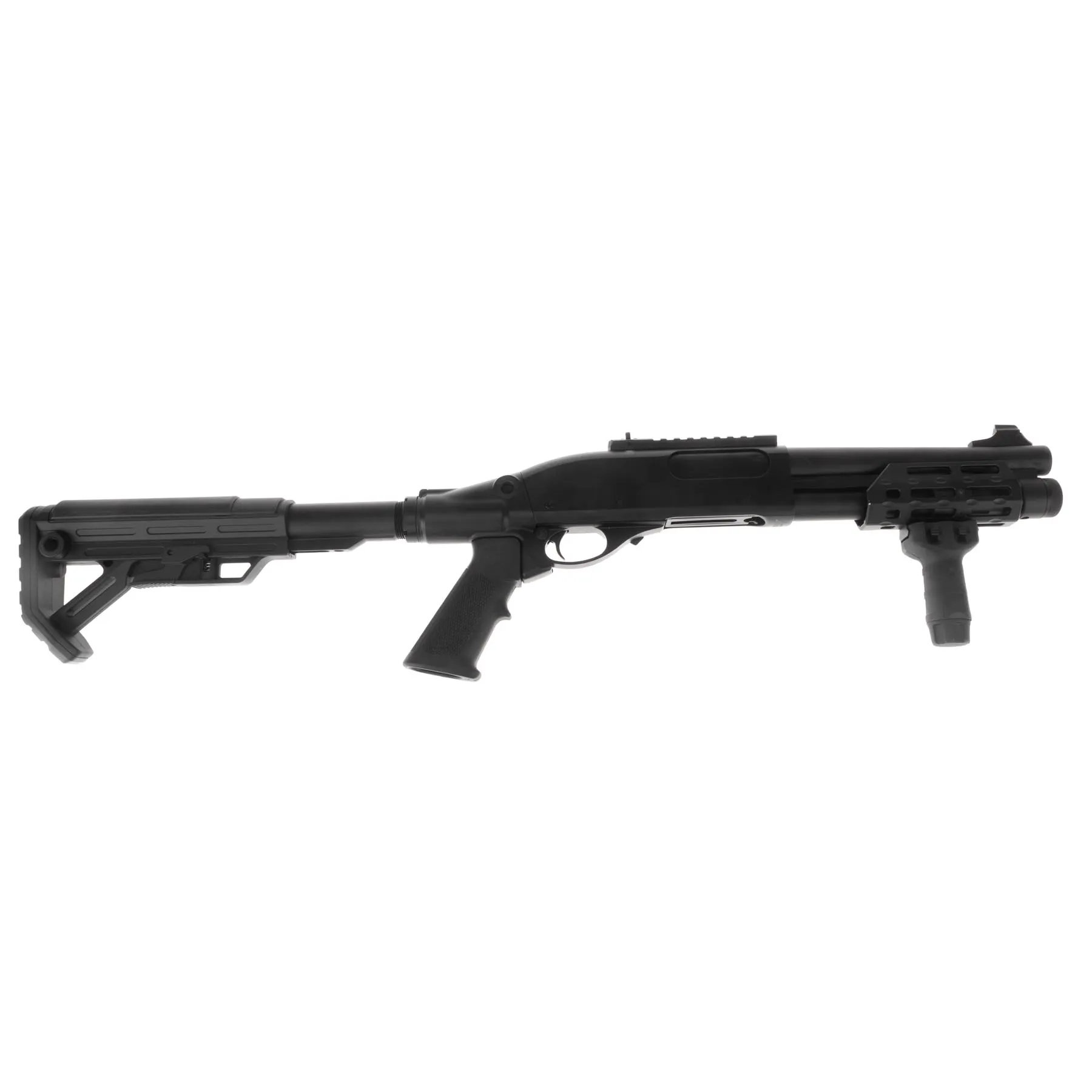 Golden Eagle M870 M-Lok Tri-Shot Gas Shotgun, Black