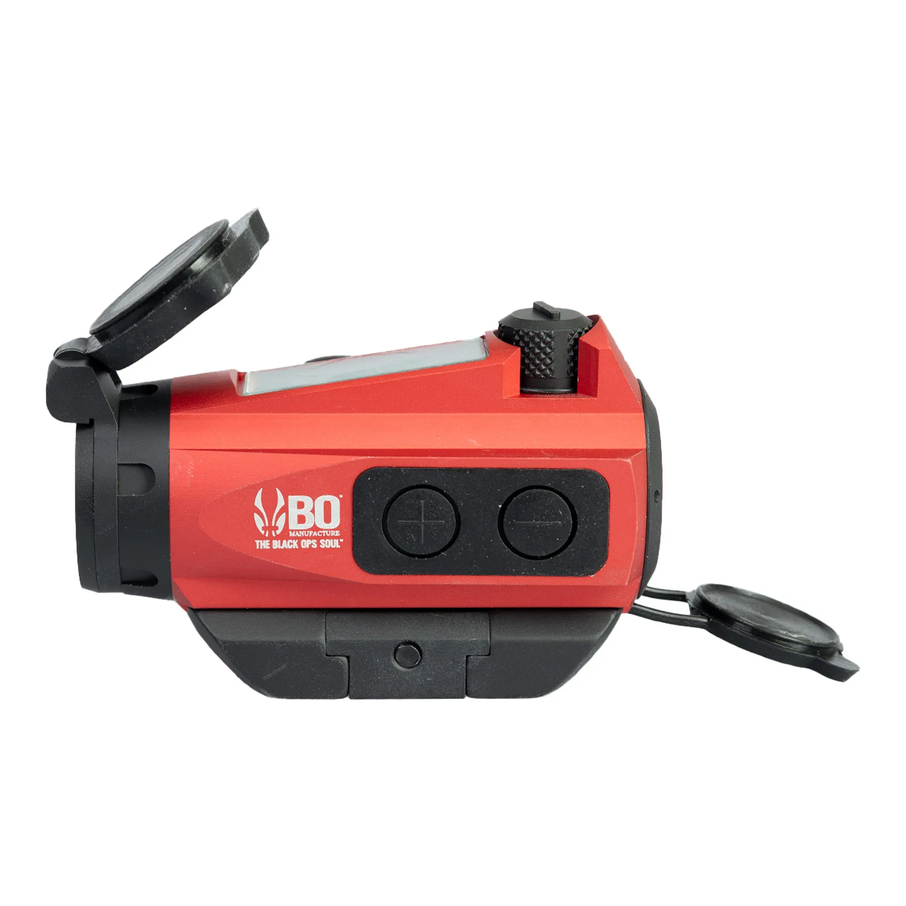 BO Solar X-1 Low Red Dot Visier, Red