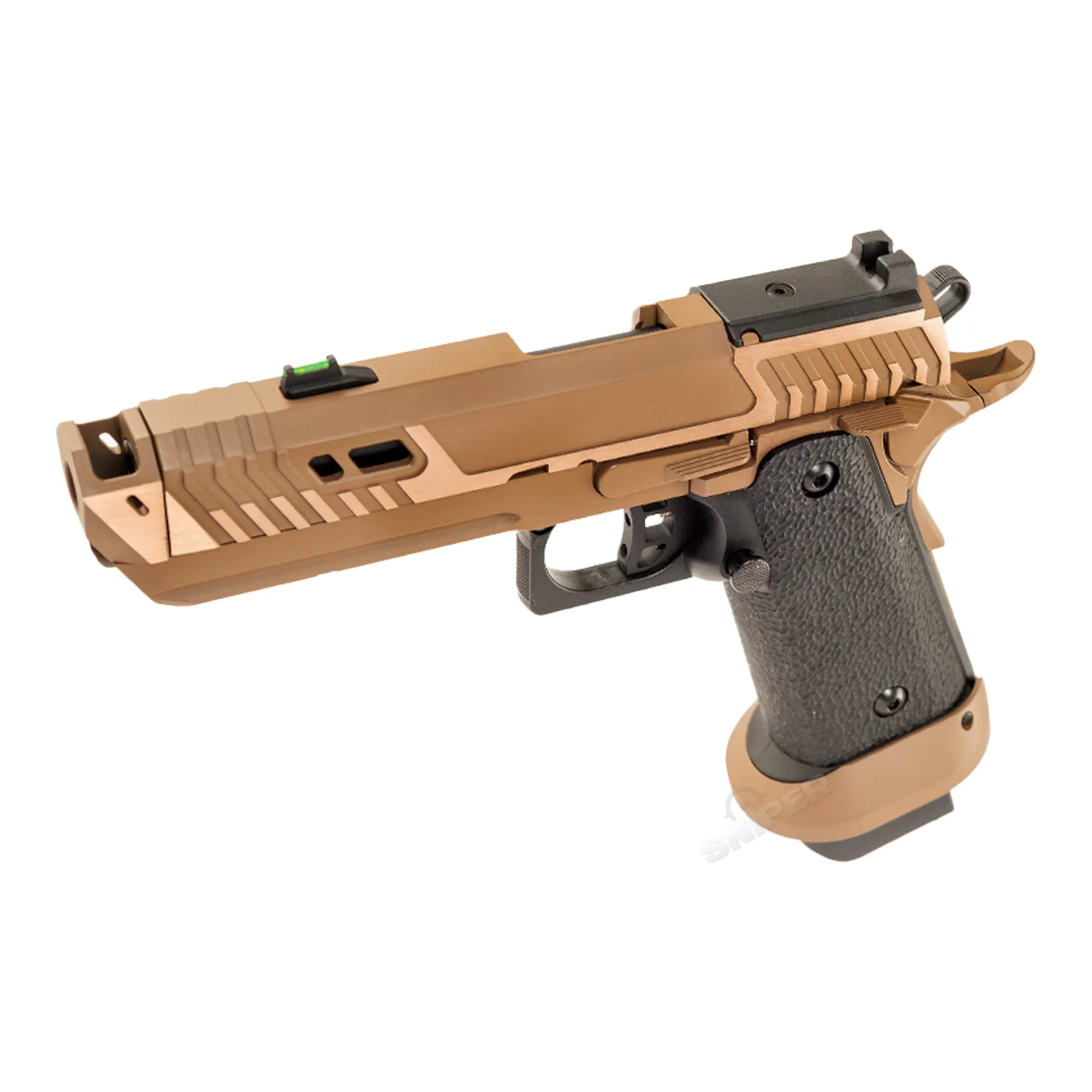 Einsteiger Set #1 - Reapo Sahara Viper Hi-Capa Softair Pistole, Co2 und Gas