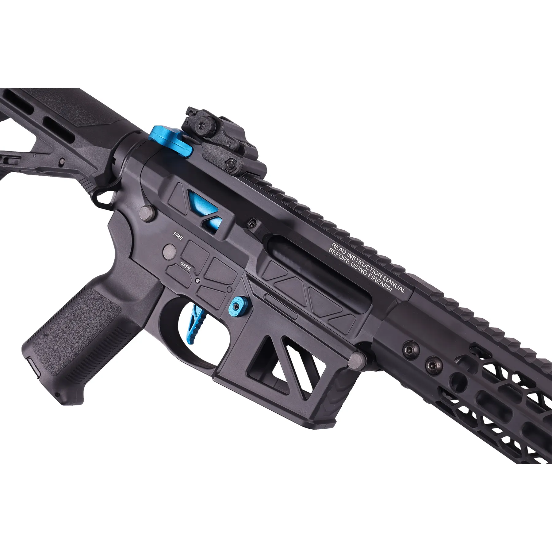 Delta Armory FREYA Skeleton Gen.2 12,5", Black/Blue