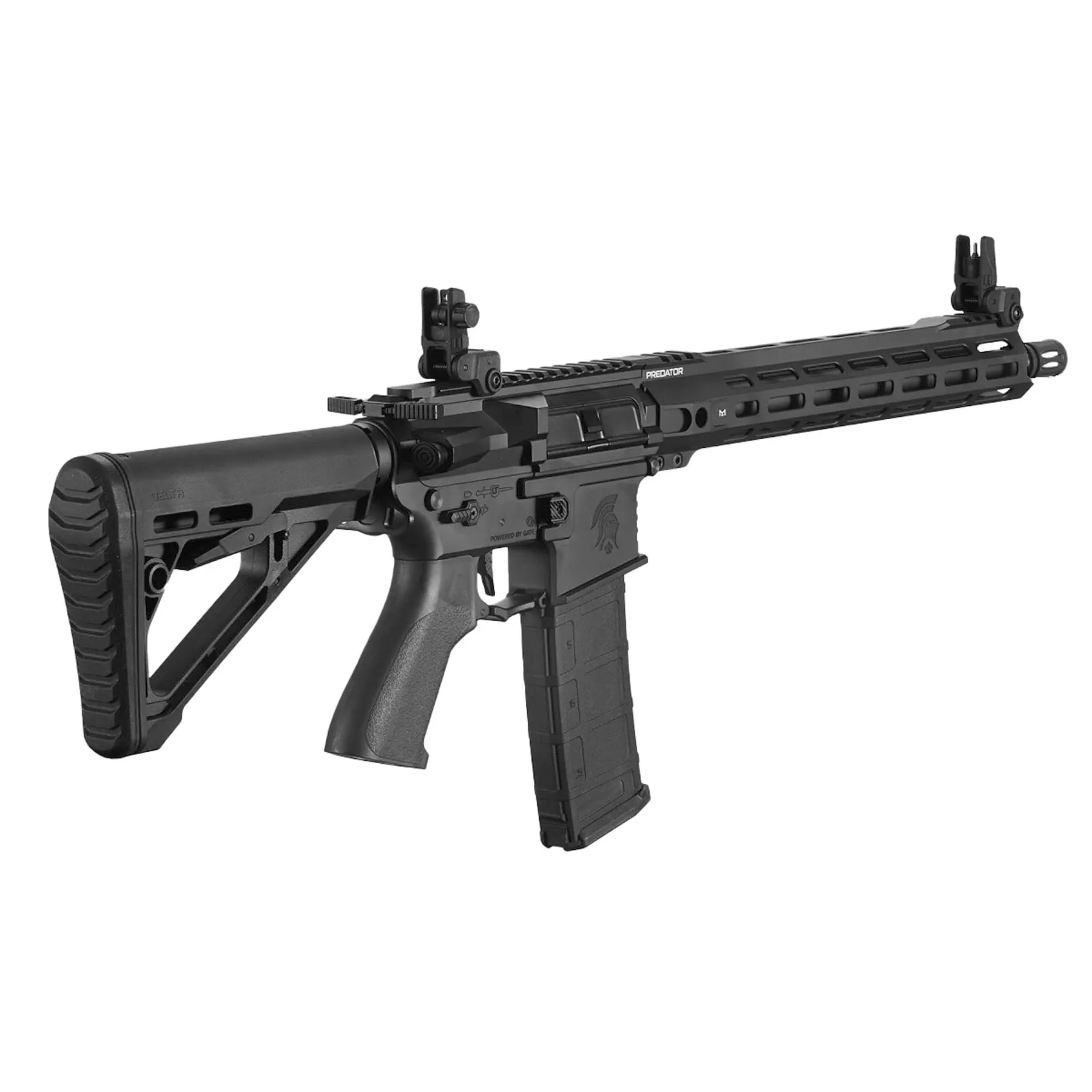 Lancer Tactical Predator LT-42 Gen.4 w/ Nebula II ETU, (S)AEG, Black