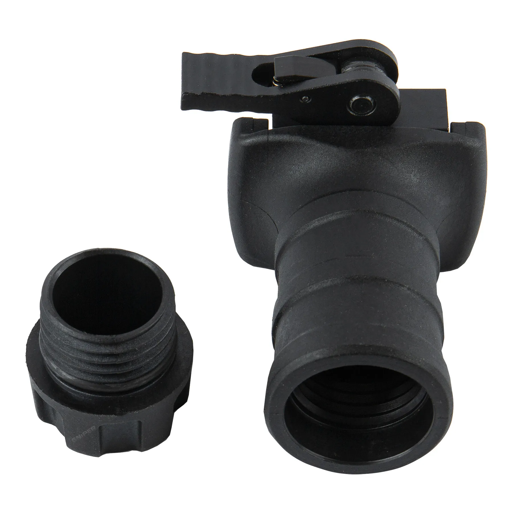 QD Short Vertical Grip, Black QD Short Vertical Grip, Black