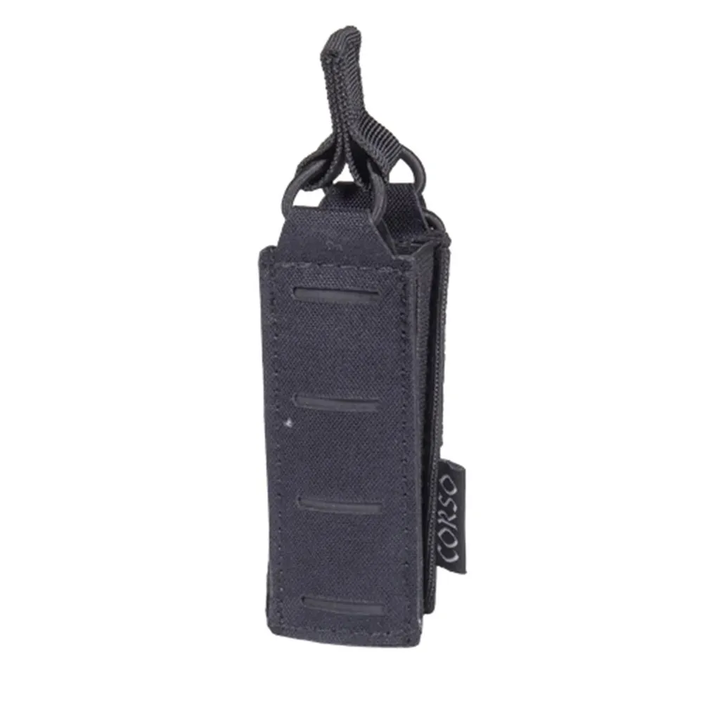 Corso Tactical Pistole Mag-Pouch Dagger, Black Corso Tactical Pistole Mag-Pouch Dagger, Black