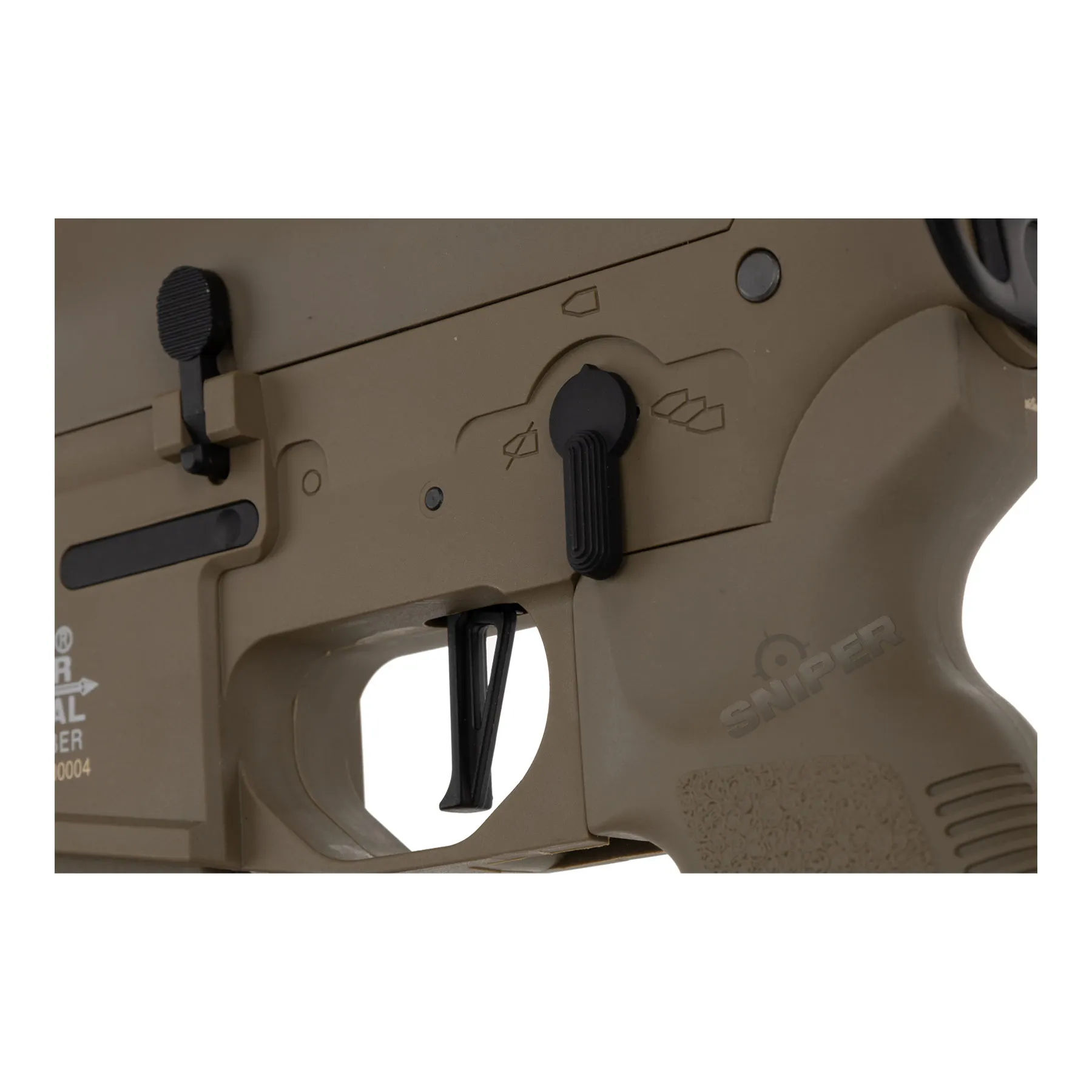 Lancer M4 EVO w/ Nebula ETU (S)AEG, Tan