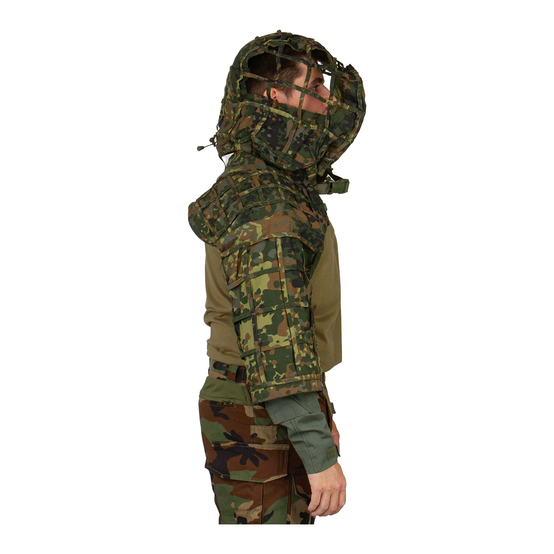 Invader Sniper Bolero Plain, Flecktarn
