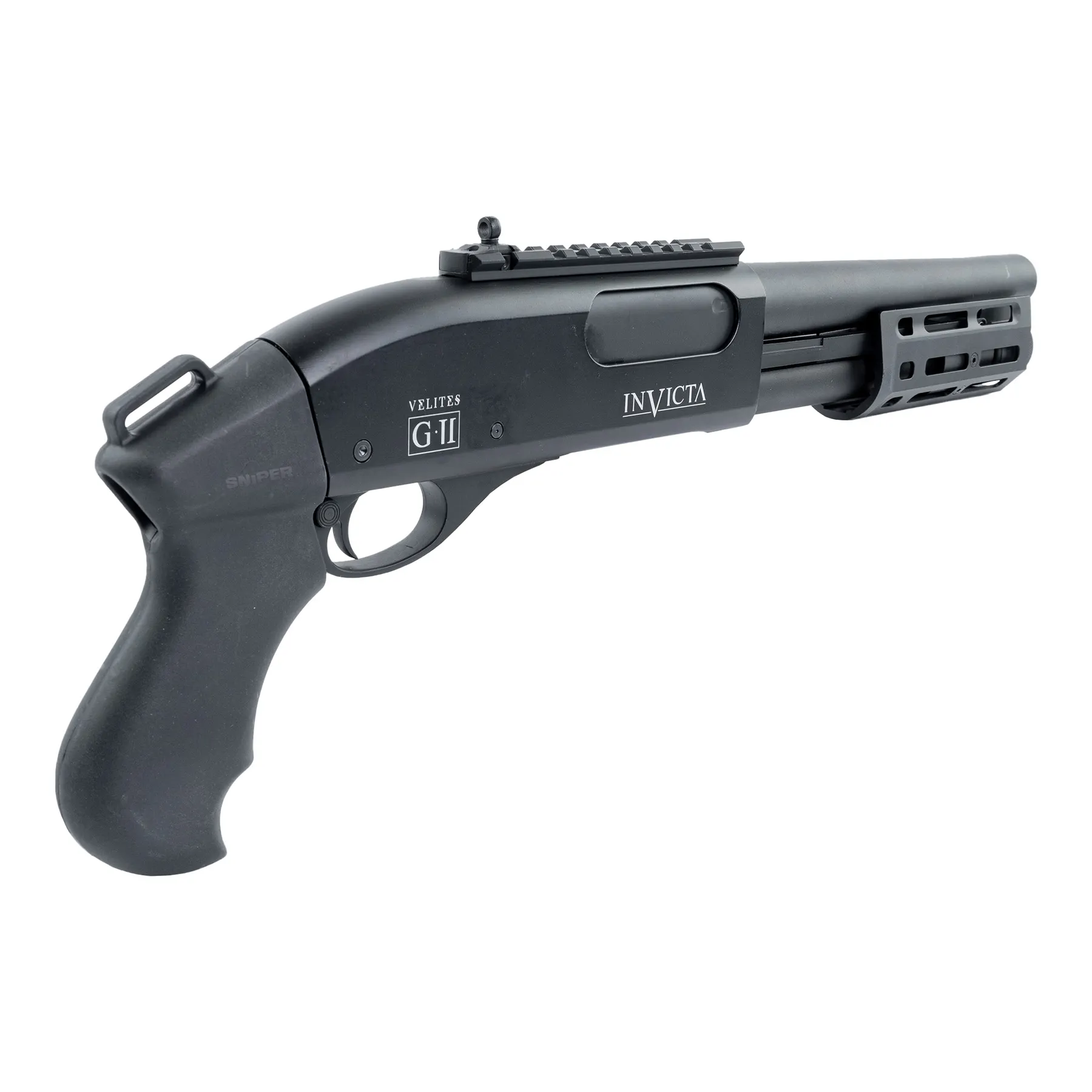 Velites Invicta Pumpgun G-II, Black