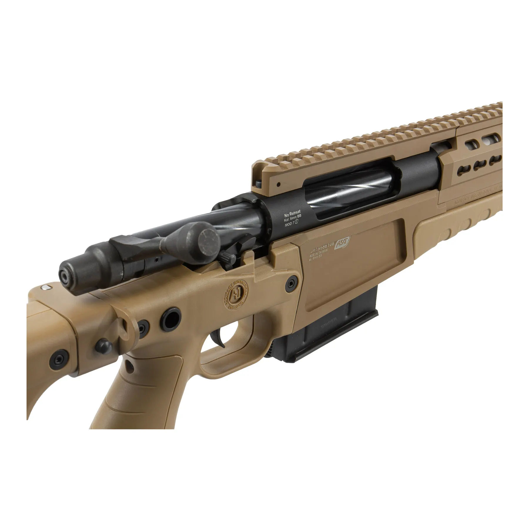 AI MK13 MOD7 Tan Scharfschützengewehr Softair