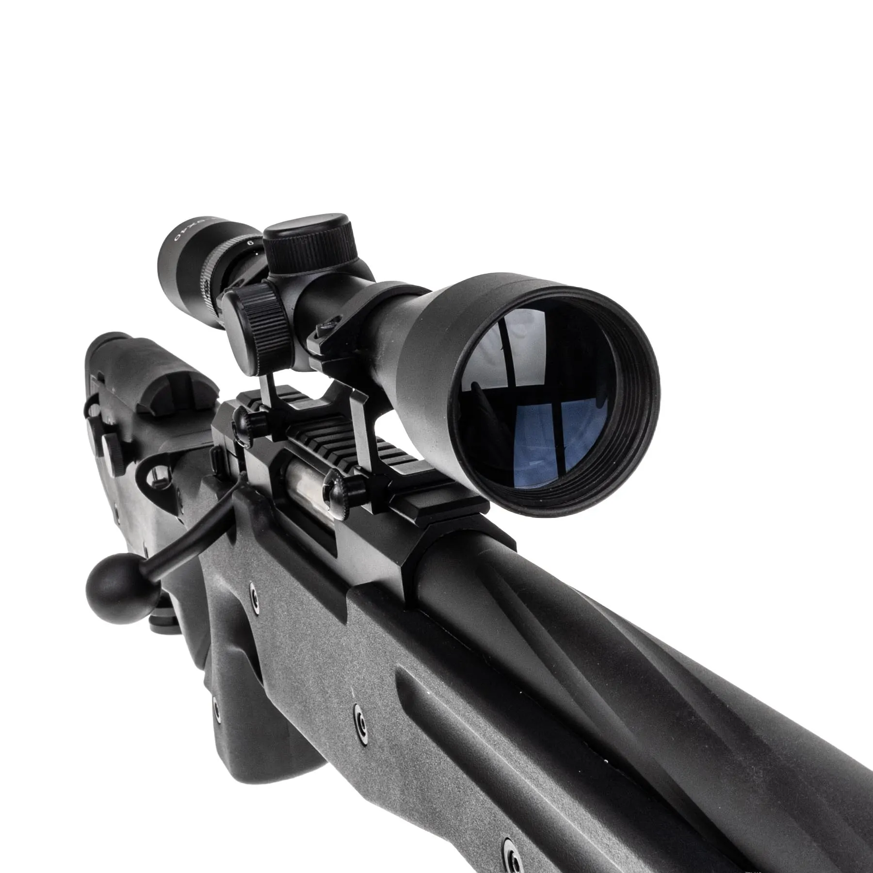 WELL MB08 L96 Upgraded Version w/ Scope & Bipod, Black