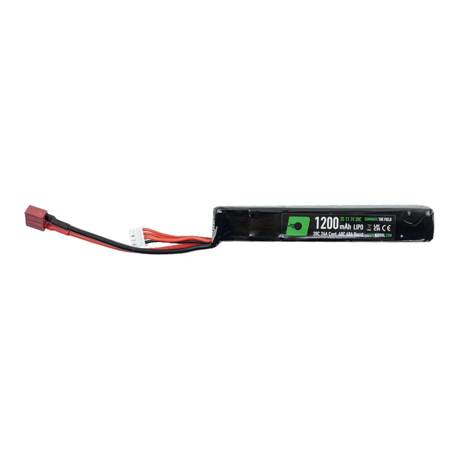 Deans 11,1V 1200mAh 20C LiPo Akku, 1 Stick