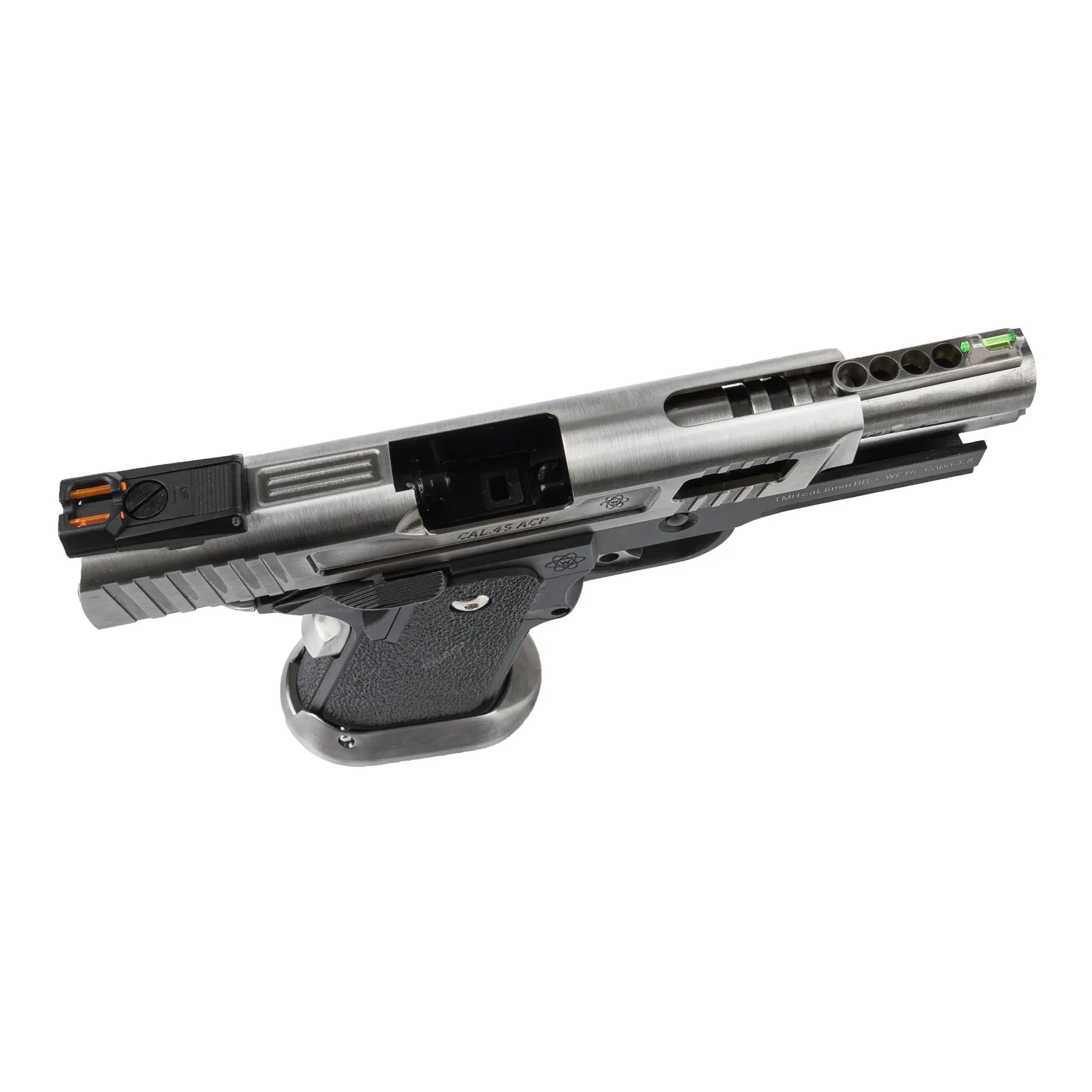 WE Hi-Capa 3.8 Force Full Metal Silver GBB Softair Pistole WE Hi-Capa 3.8 Force Full Metal Silver GBB Softair Pistole
