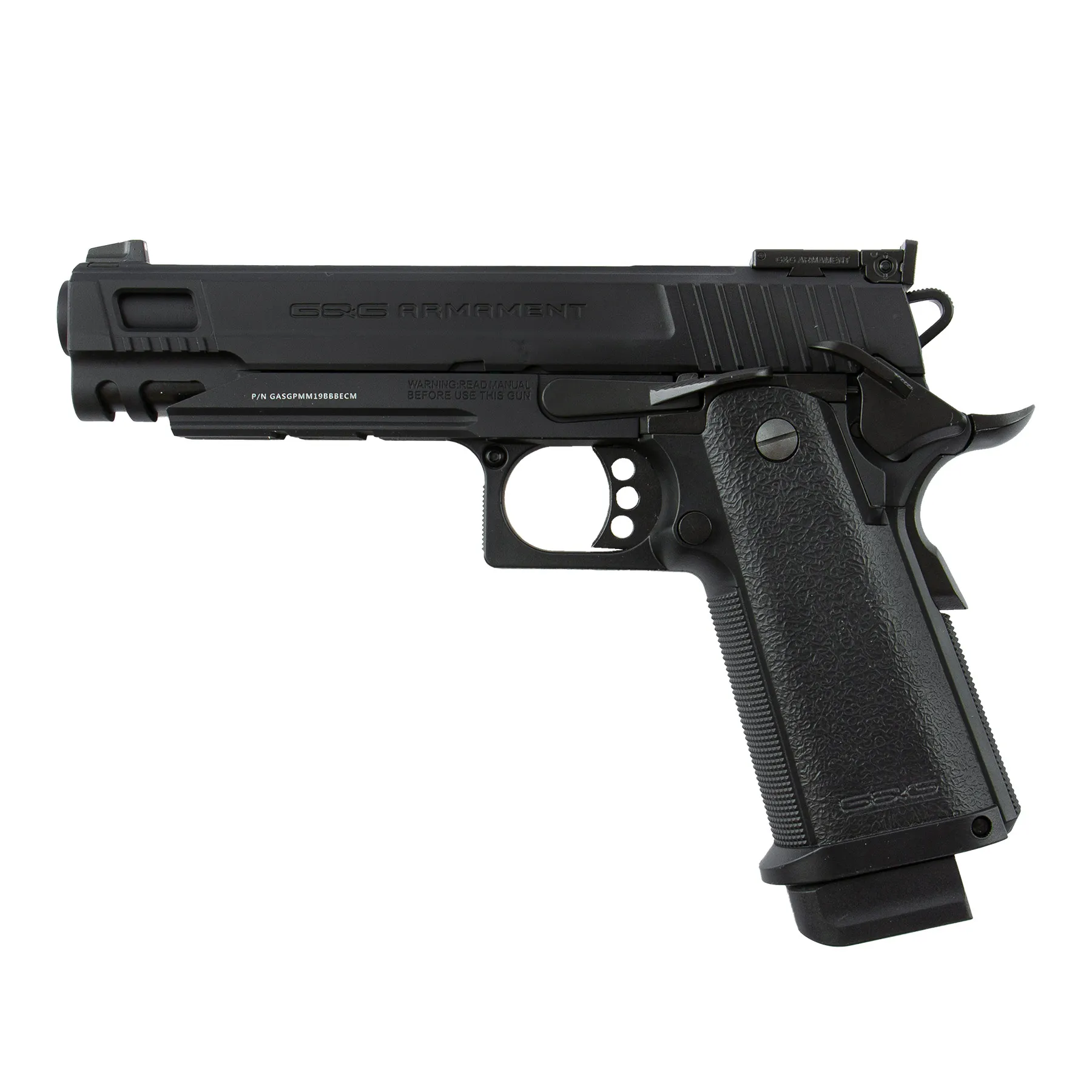 G&G GPM1911 CP MS Full Metal GBB, Black