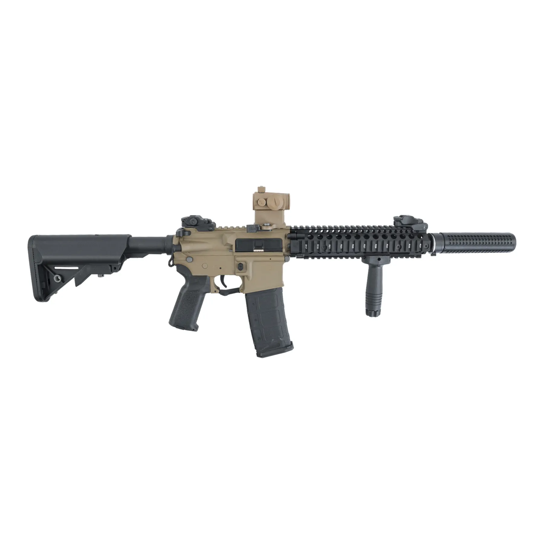 Prep my Airsoft - Lancer Hybrid MK18 Gen 2 mit ETU + Mosfet (S)AEG, Dualtone
