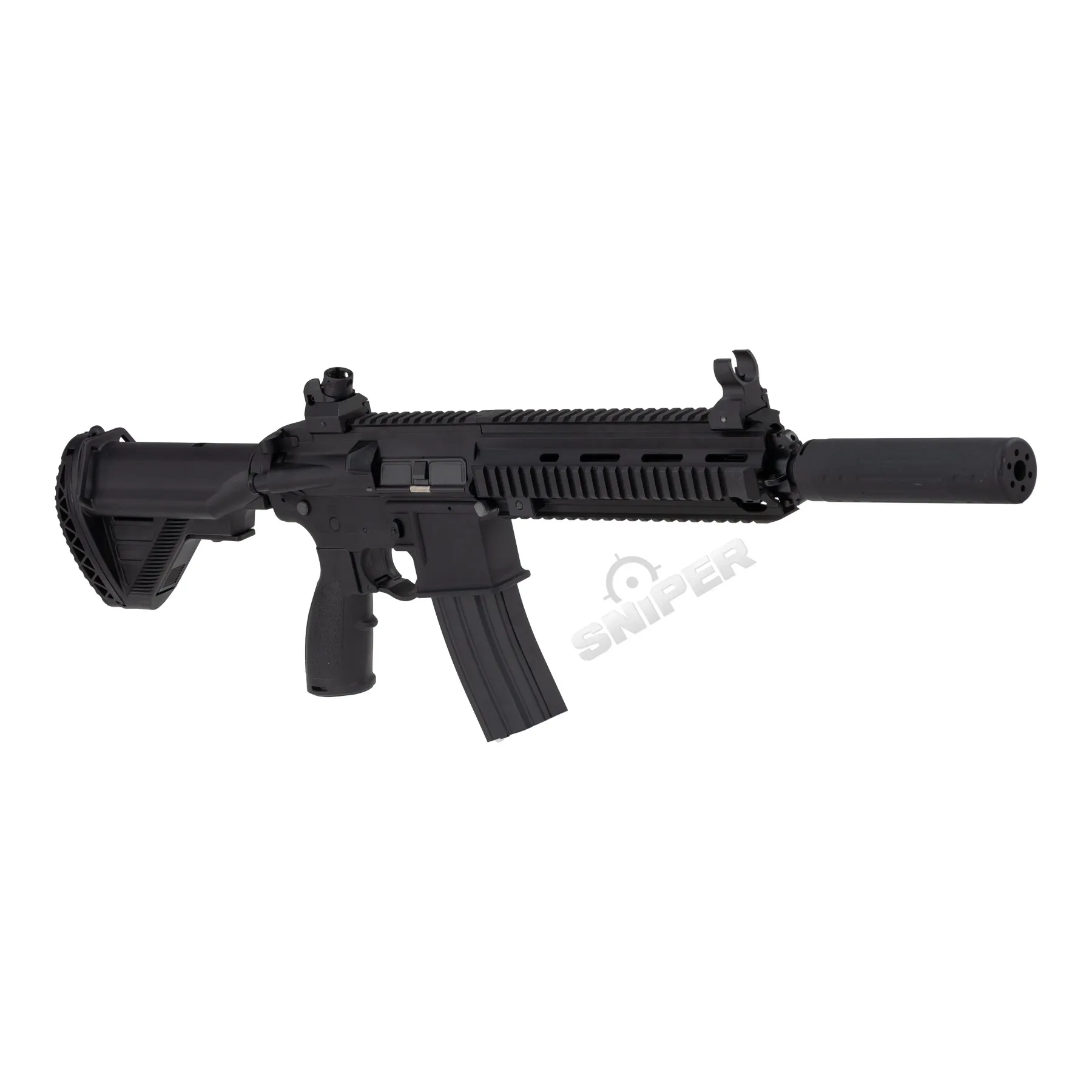 Einsteiger Set #1 - BO Delta 595 Polymer 11" w/ Nebula ETU + Silencer Pack Noir BO Delta 595 Polymer 11" w/ Nebula ETU + Silencer Pack Noir