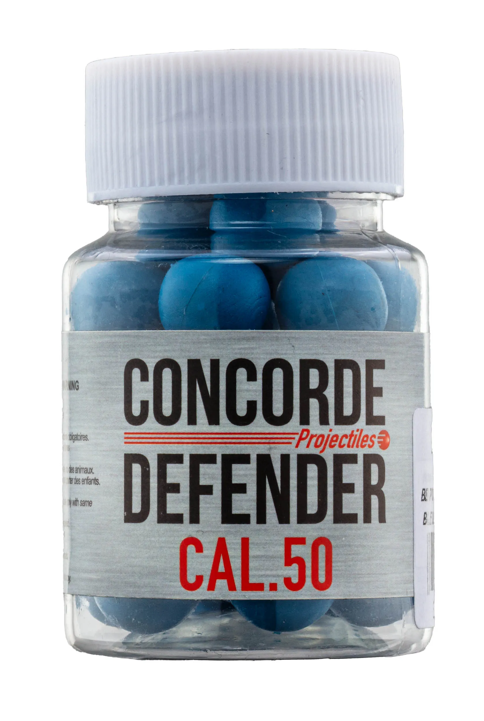 Concorde Rubberballs 50 Cal für RAM Waffen, 30rds Blue