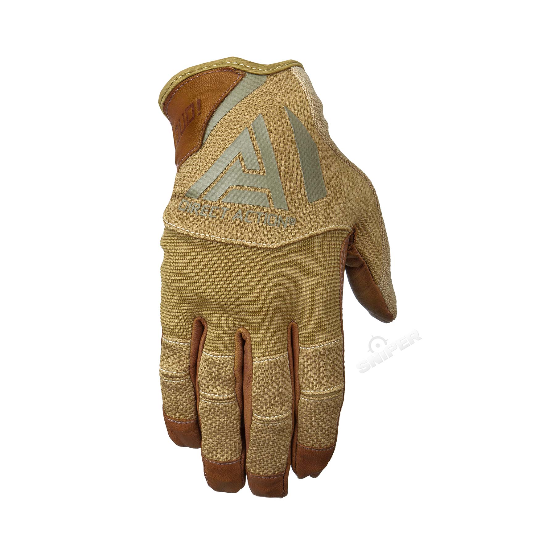 Direct Action Hard Gloves, Coyote Brown