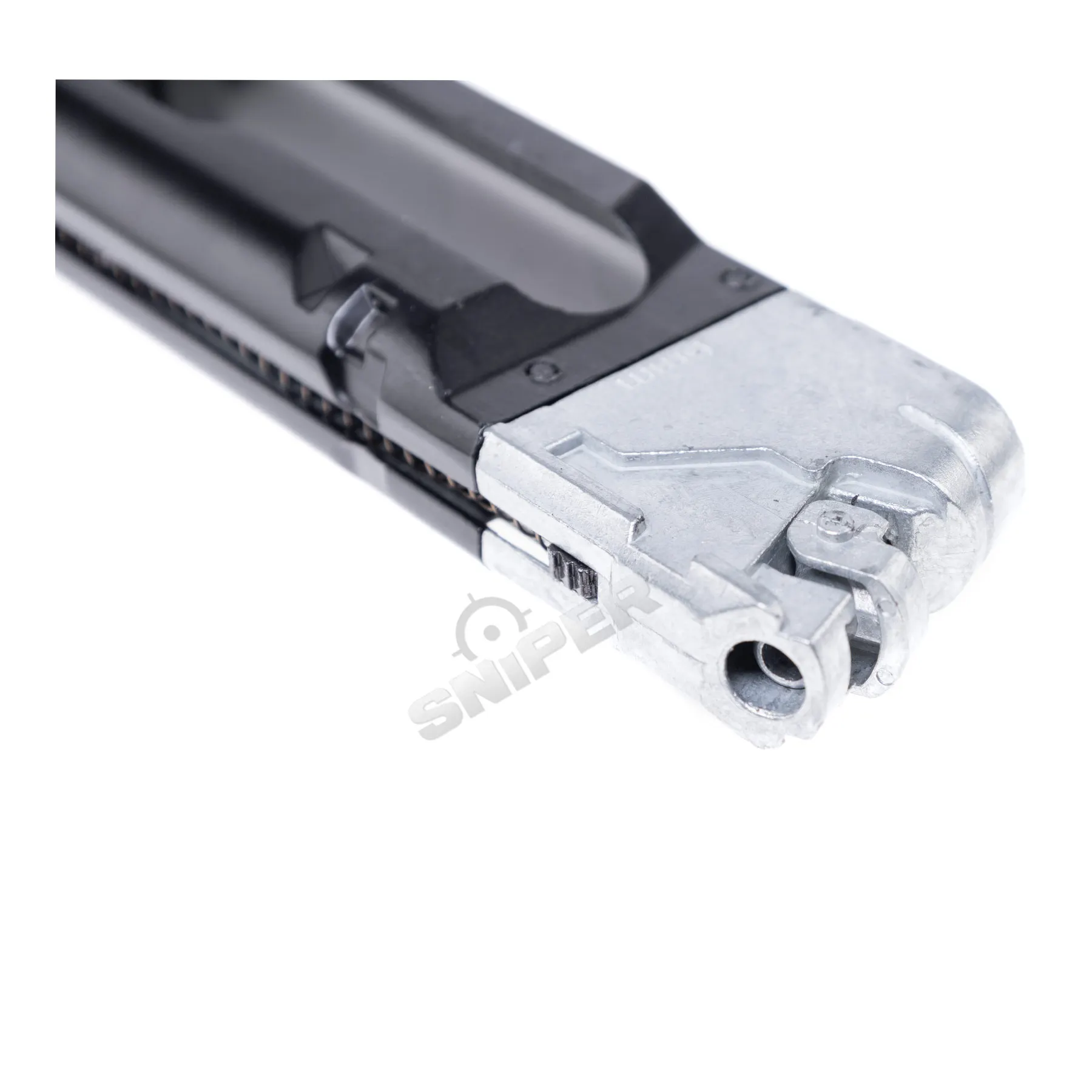 Glock 17 Gen 5 GBB Softair Pistole, Black/Green