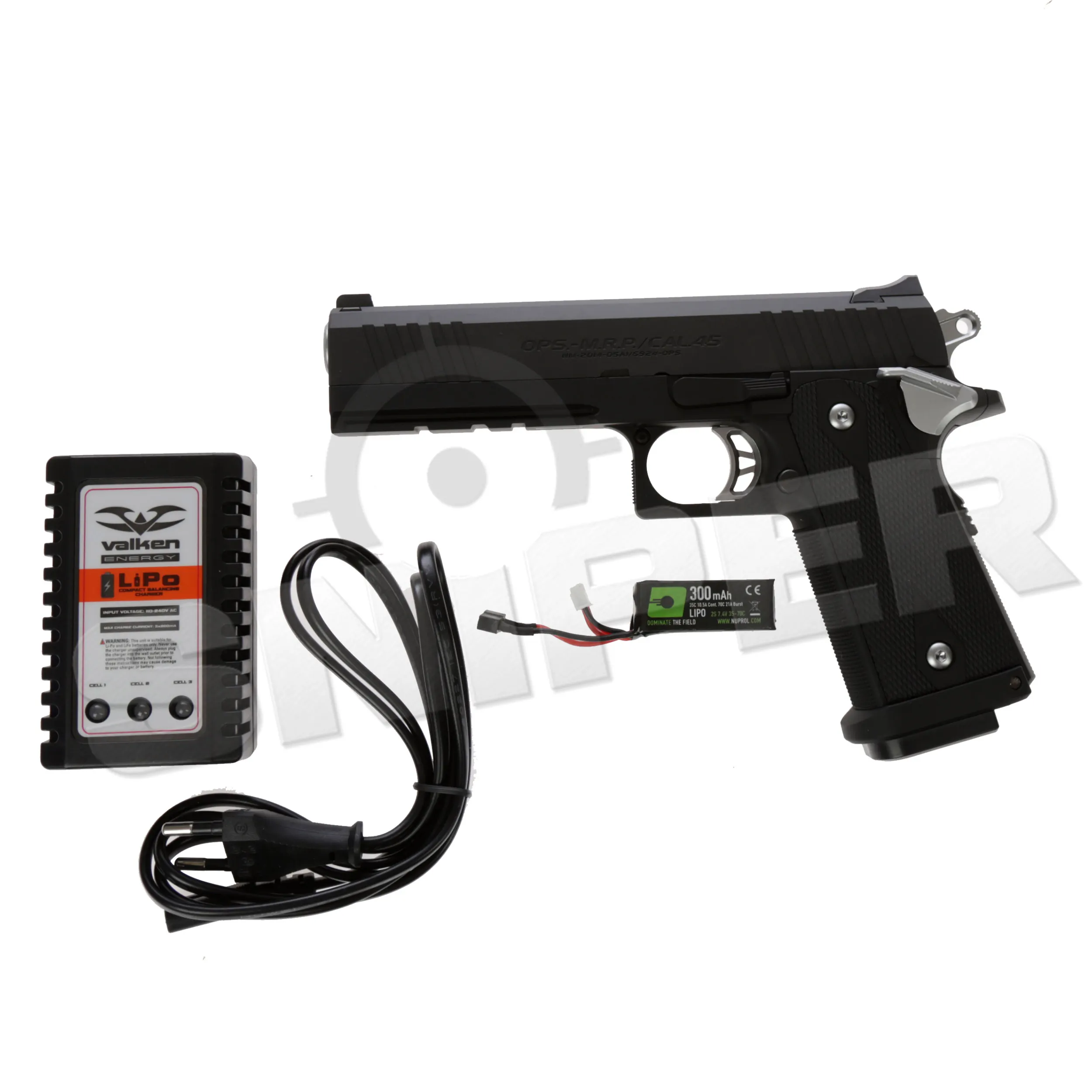 Hi-Capa AEP, Mosfet 2019 Set, black Hi-Capa AEP, Mosfet 2019 Set, black