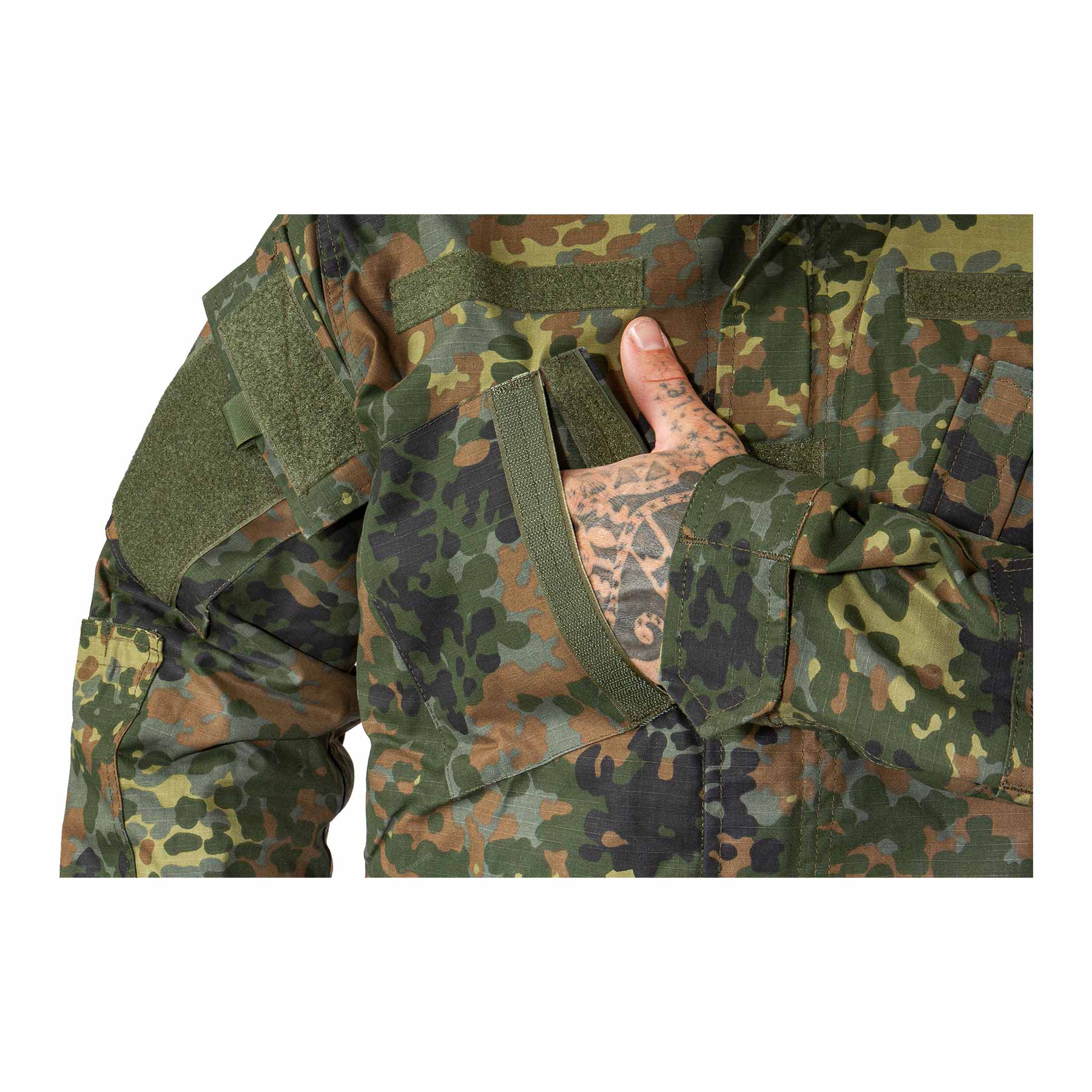 Revenger TDU Shirt, Flecktarn