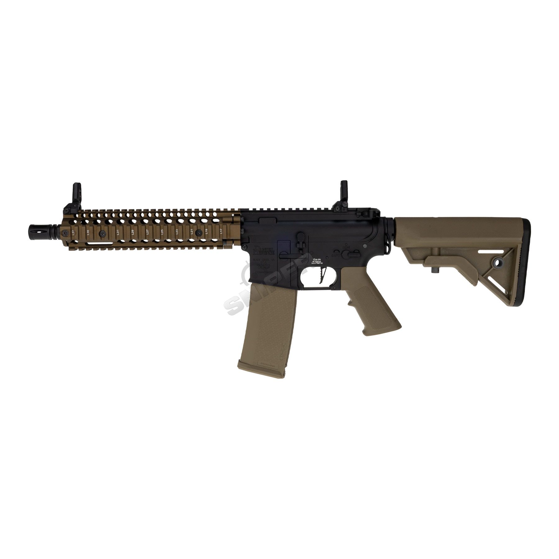 SA-E19 Edge Daniel Defense MK18 w/ HAL ETU (S)AEG, Chaos Bronze