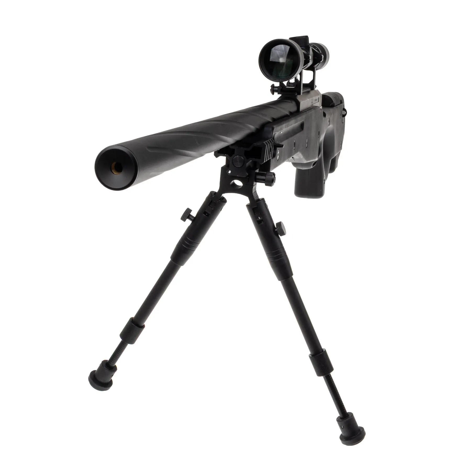 WELL MB01 L96 Upgraded Version w/ Scope & Bipod, Black