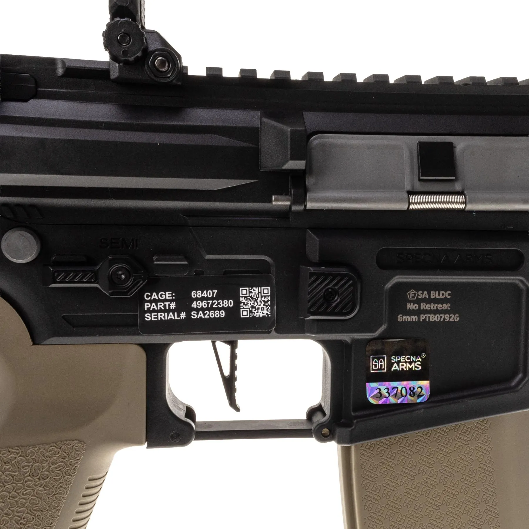 Specna Arms SA-FH05 Flex BLDC w/ HAL2, Half-Tan