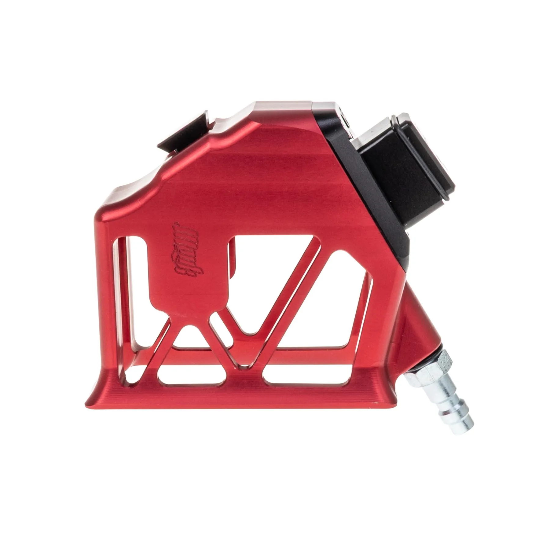Monk Skeletonized Angled Hi-Capa HPA Adapter, Red