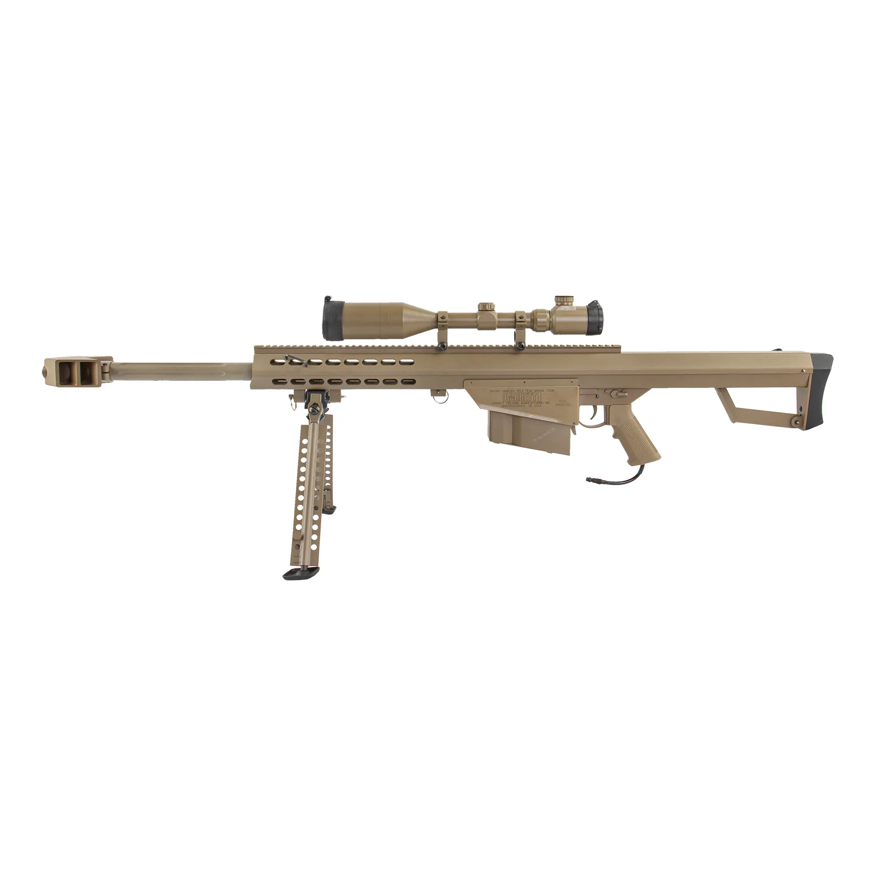 SAC Barrett Licensed M82A1 x Wolverine CQB Scharfschützengewehr HPA SAC Barrett Licensed M82A1 x Wolverine CQB Scharfschützengewehr HPA