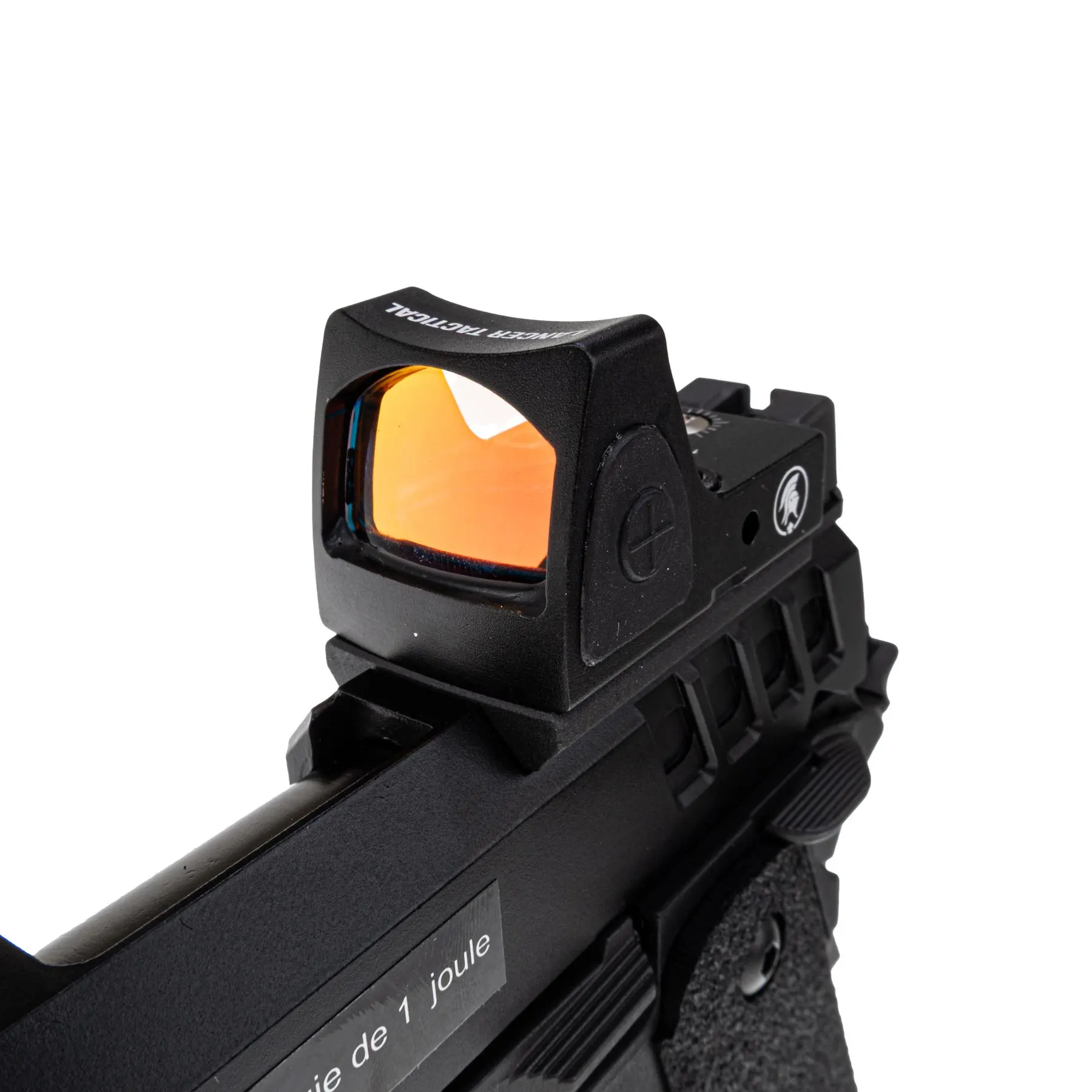 Lancer Tactical Heracles RMR Hi-Capa GBB Softairpistole, Black