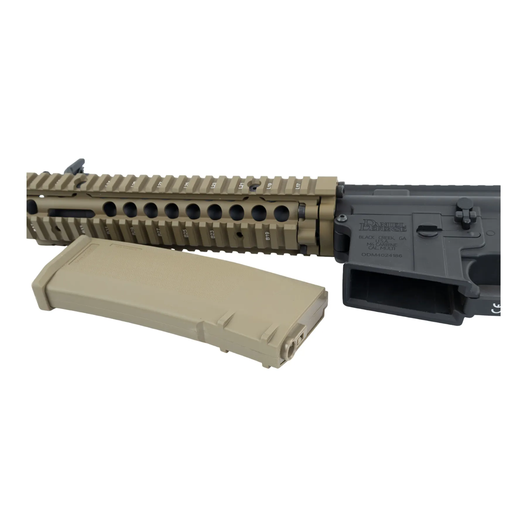 SA-E19 Edge Daniel Defense MK18 < 0,5 Joule Softair Gewehr, Dualtone