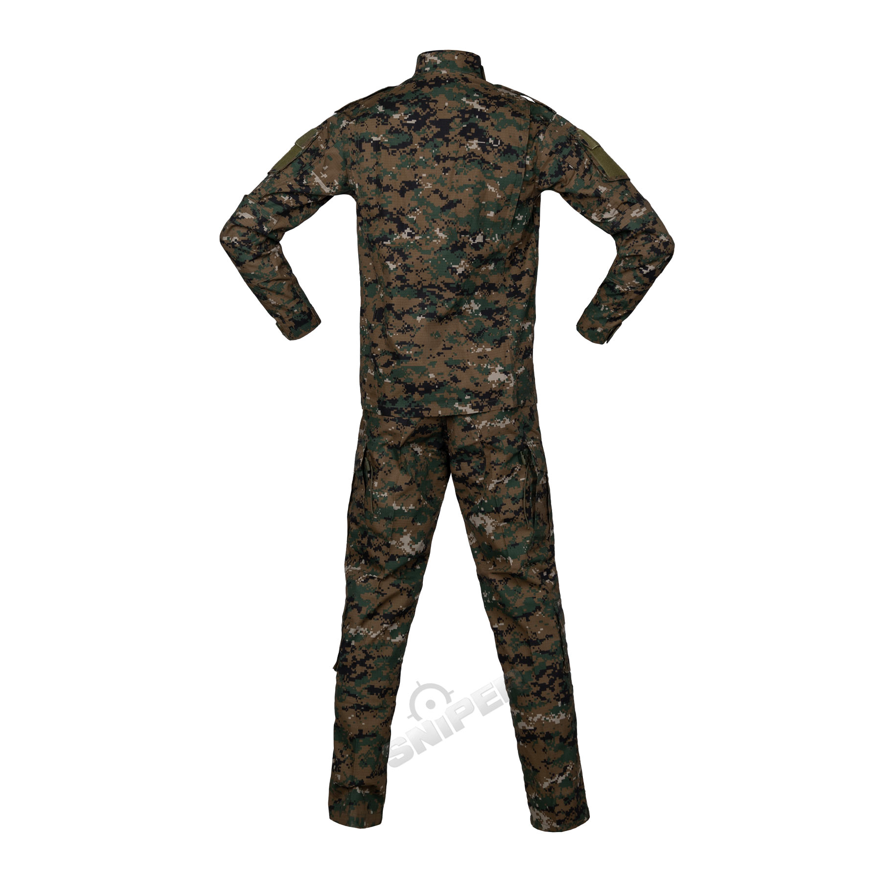 Reapo ACU Combat Uniform Set, Digital Woodland