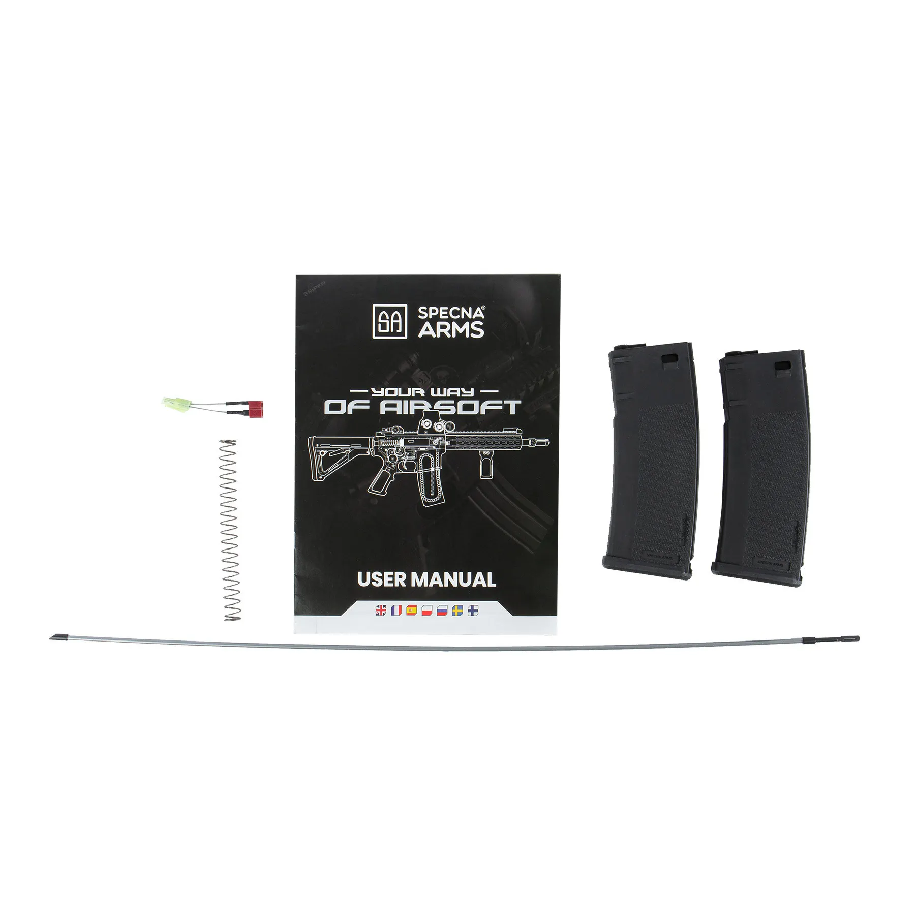 SA-H23 Edge 2.0 (S)AEG, Black