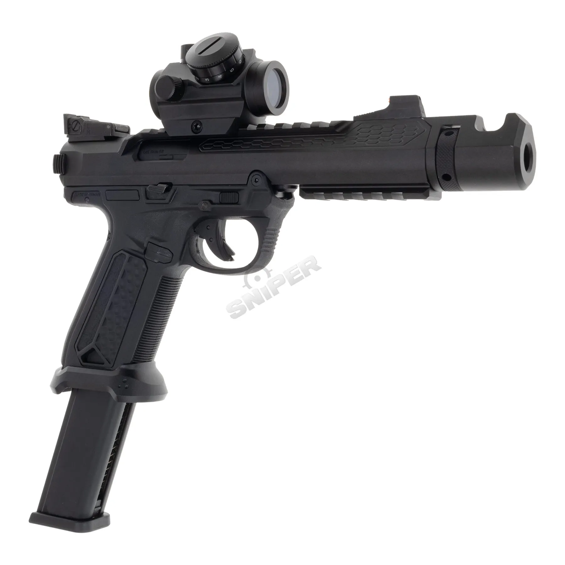 Prep my Airsoft #3 - Action Army AAP 01 Assassin GBB Softair Pistole, Black