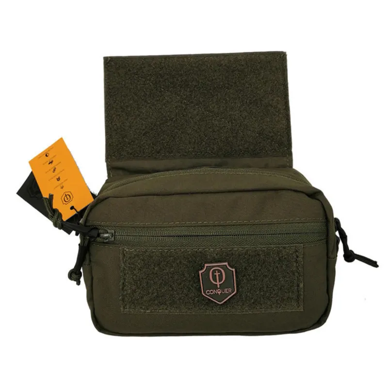 Conquer Drop-Down Pouch, Ranger Green Conquer Drop-Down Pouch, Ranger Green