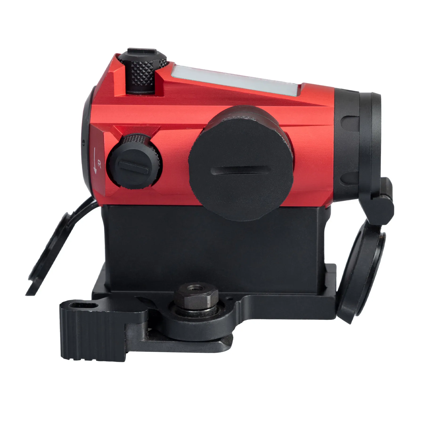 BO Solar X-2 QD Red Dot Hi-Mount, Red