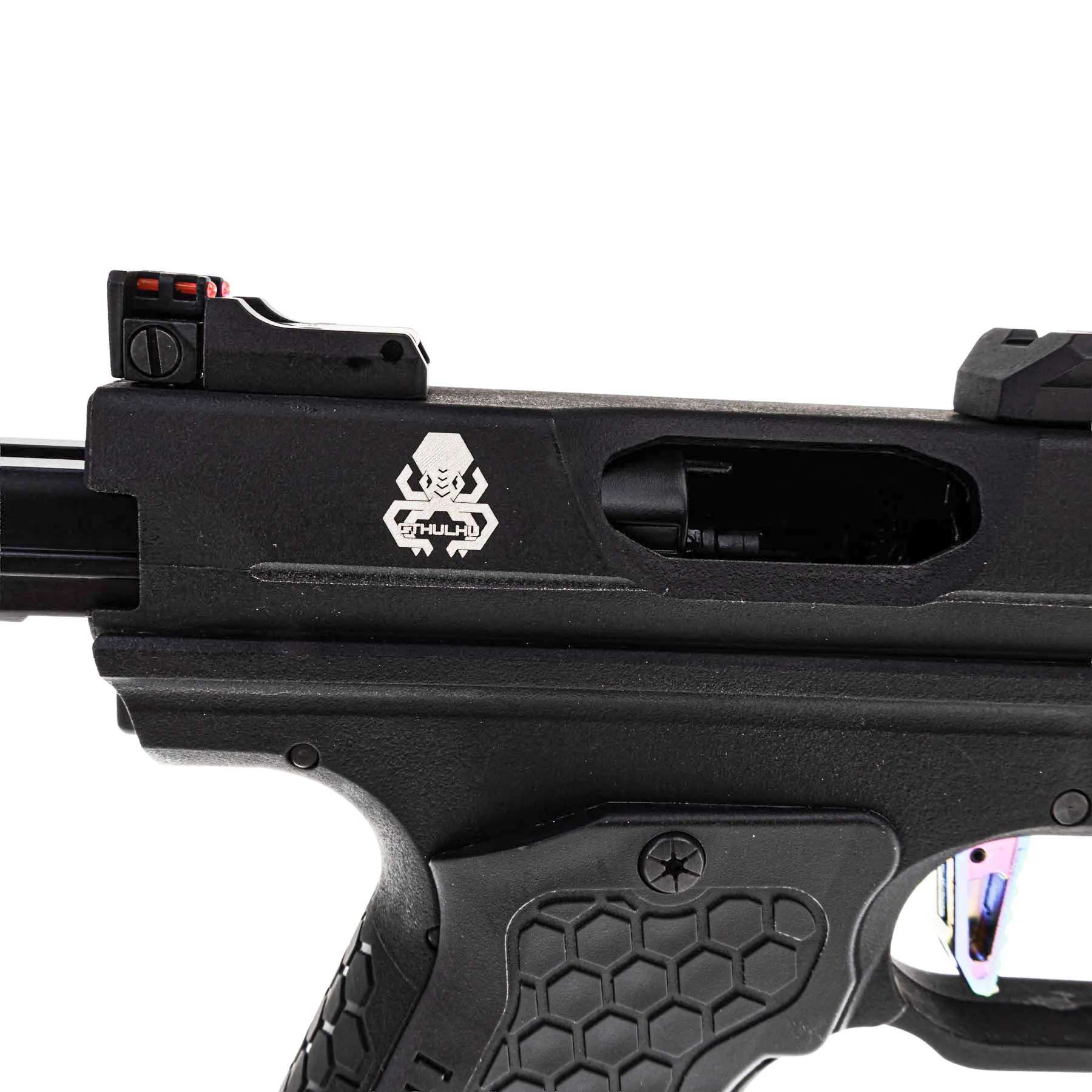 Lancer Tandemkross Cthulhu GBB Softair Pistole, Black/Rainbow