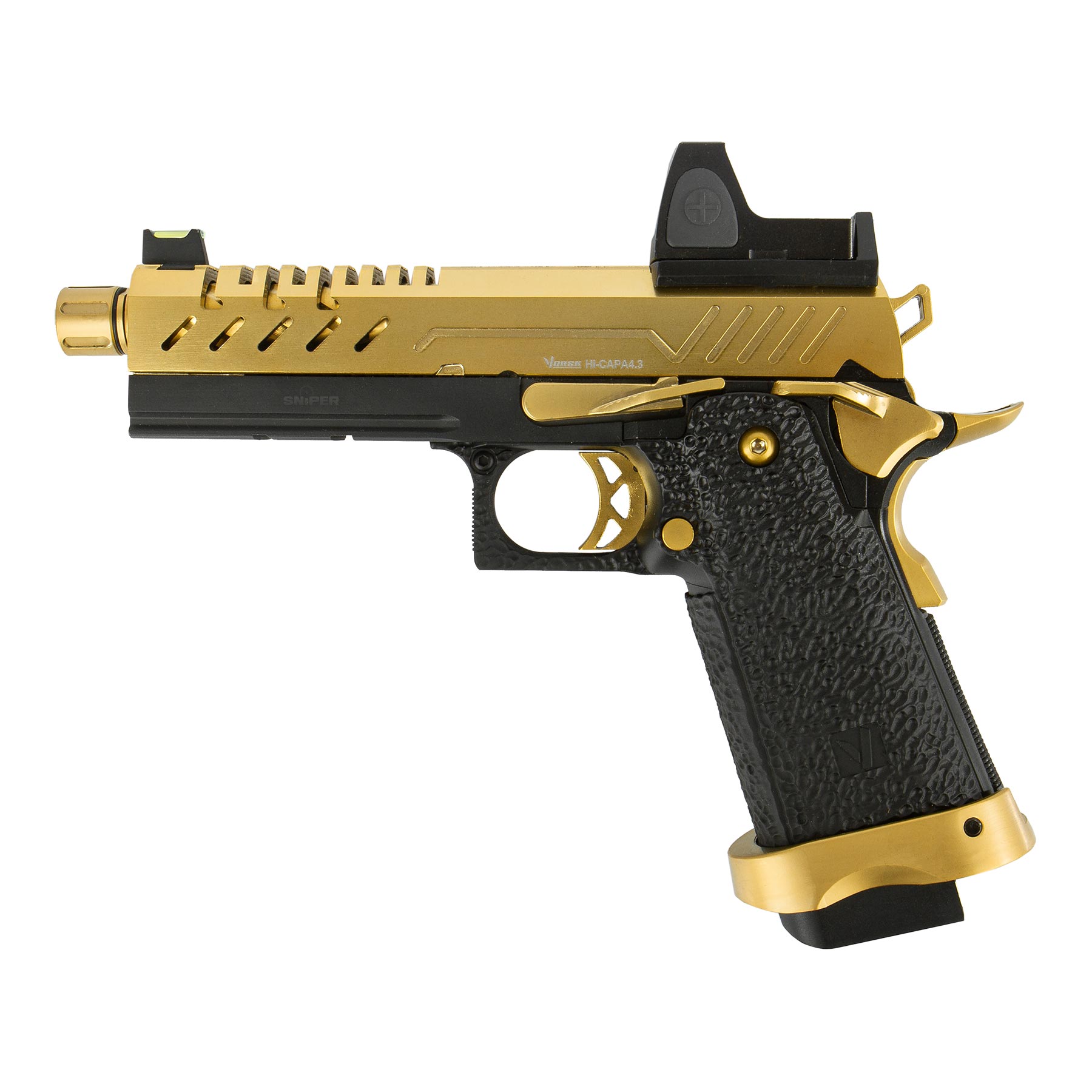 Vorsk Hi-Capa 4.3 BDS Gold GBB Softair Pistole