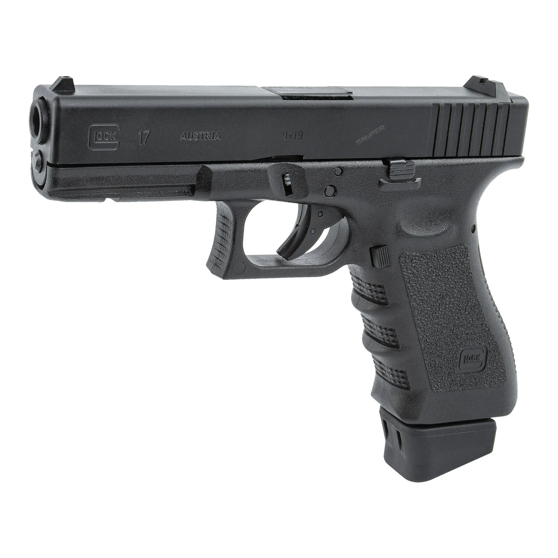 Glock 17 Gen 3 Deluxe CO2 GBB Softair Pistole