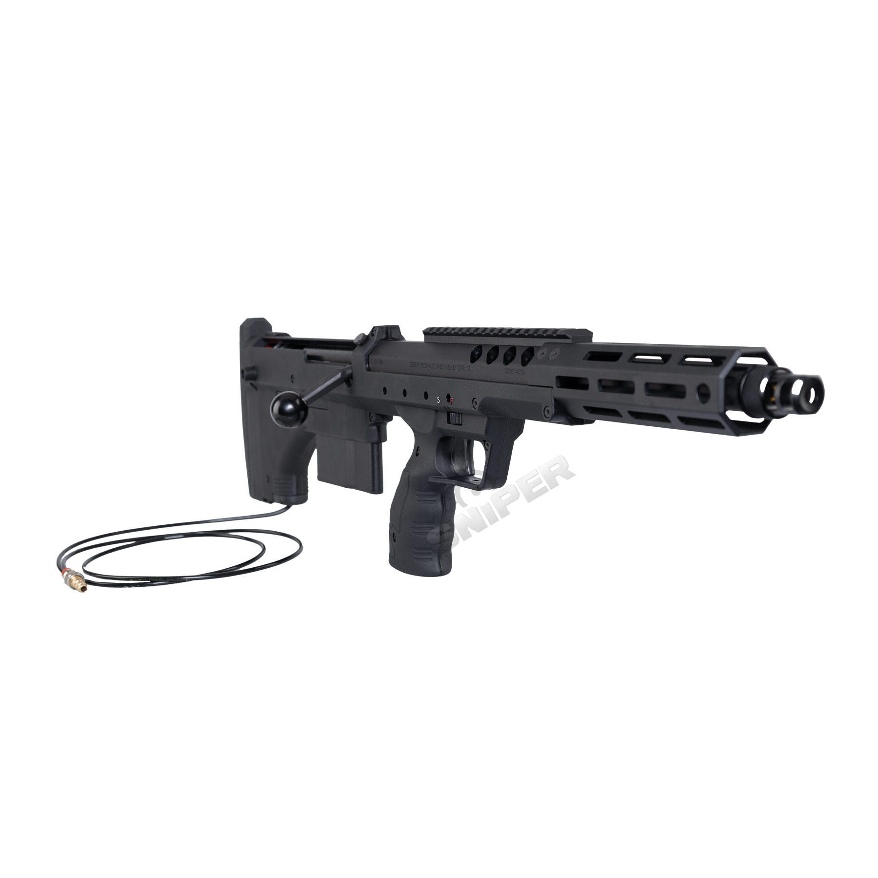 SAC x Mancraft Silverback SRS A2/M2 16 inch, Black