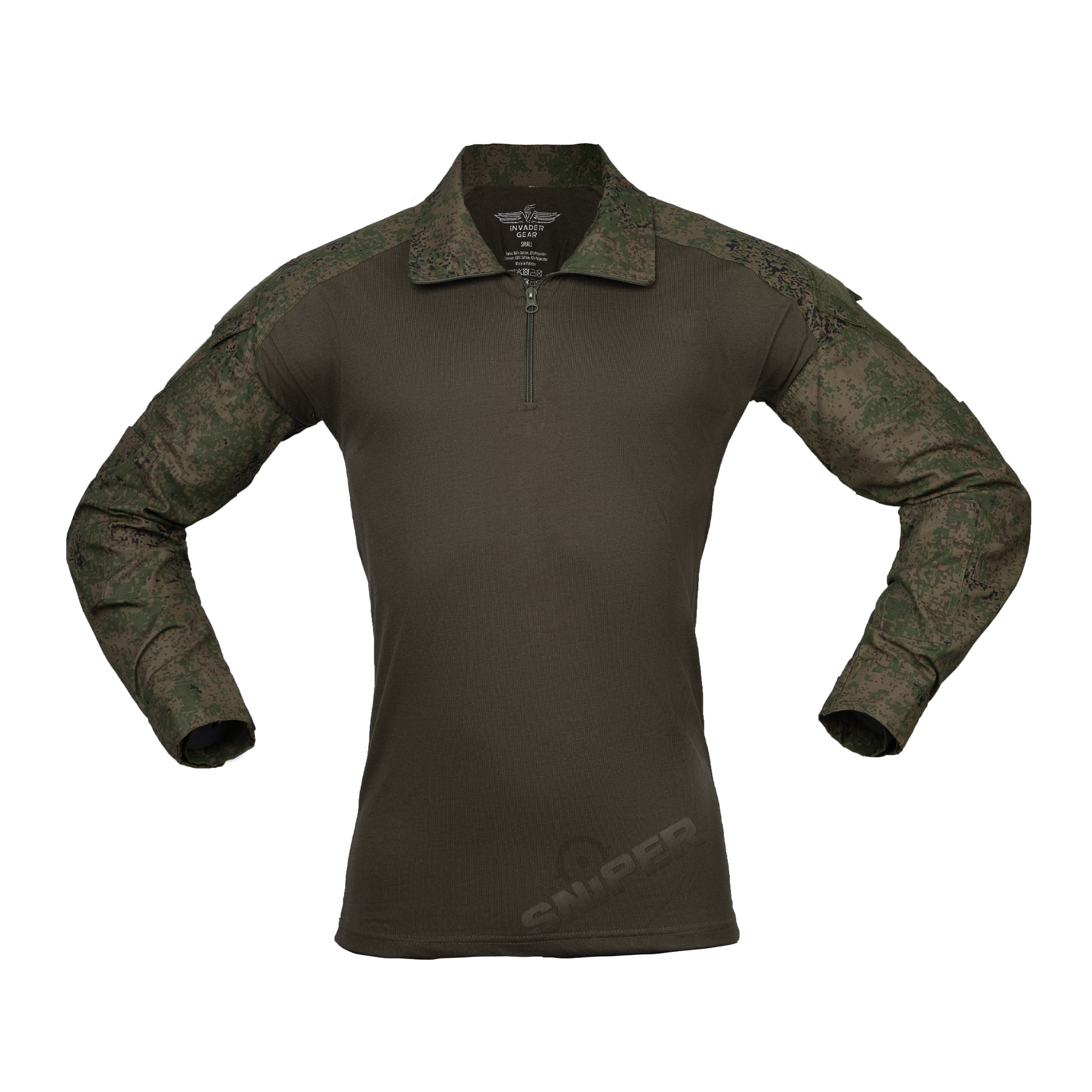 Invader Gear Combat Shirt, Digital Flora