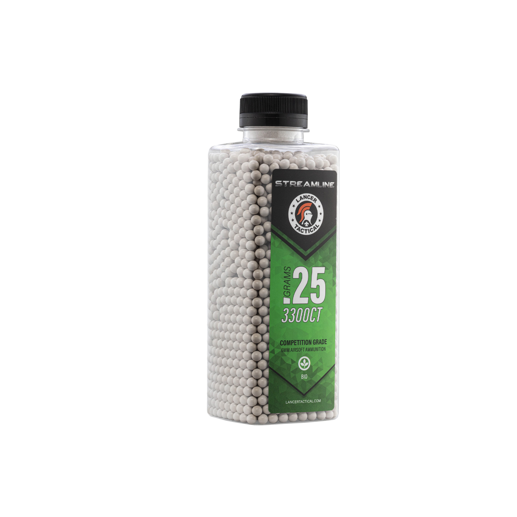 Lancer Tactical Streamline 0,25g Bio BBs, 3300rds
