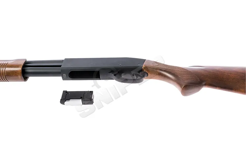 CA870 Police Woodstyle Spring Shotgun, Black