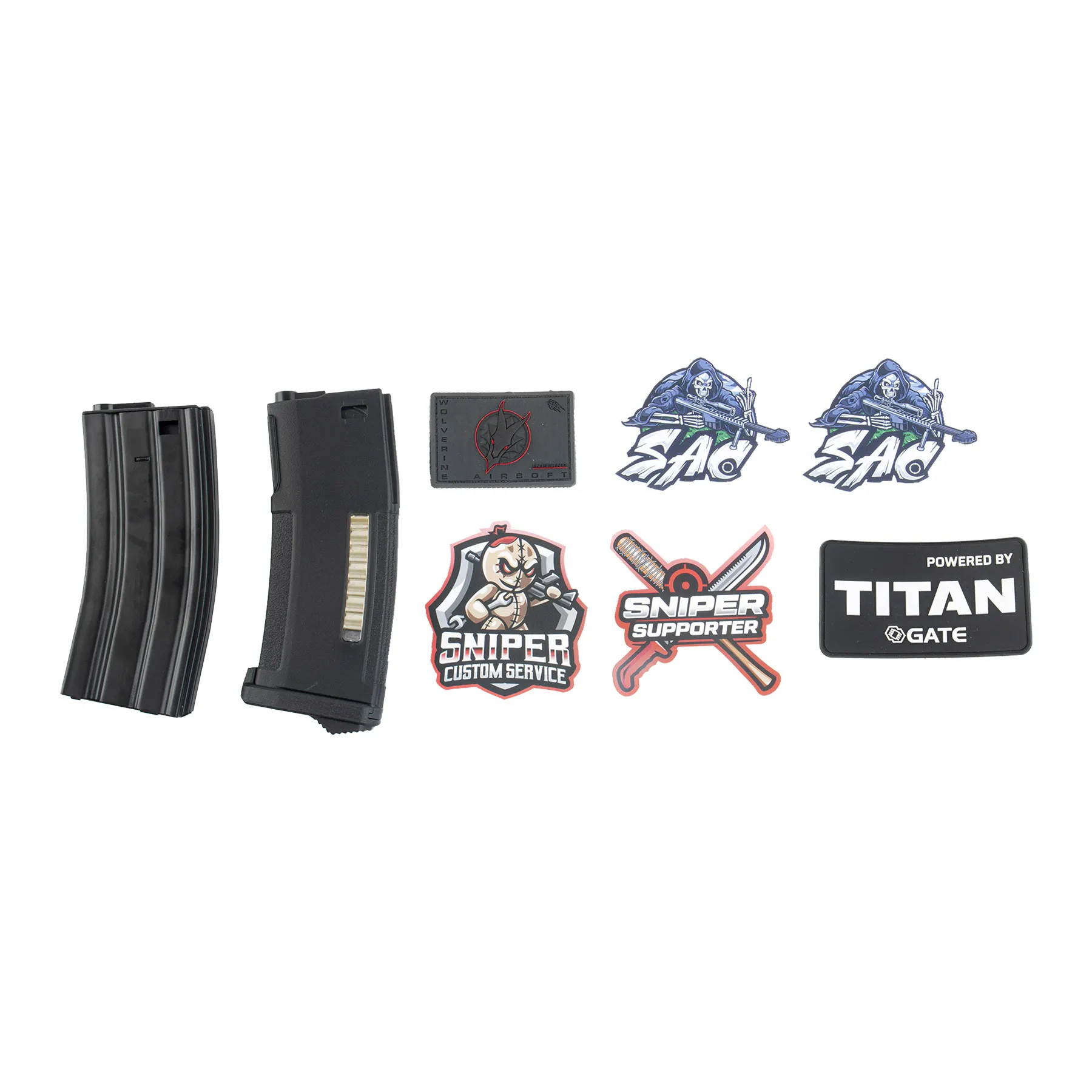 SAC x Wolverine Bolt B4 Sopmod HPA, Black SAC x Wolverine Bolt B4 Sopmod HPA, Black